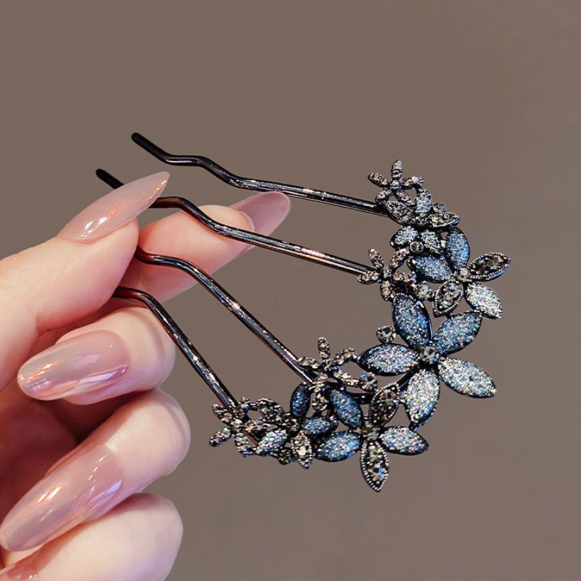 Luxury Crystal U-shaped Hair C - Wedding Supply Store ulasan dan harga