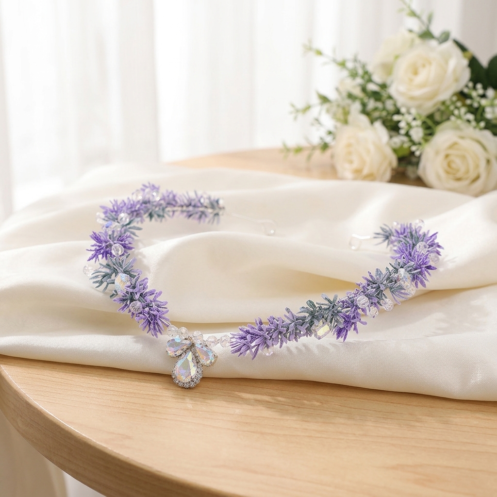 Bridal Hairband Triangular Cry - Wedding Party Supply ulasan dan harga
