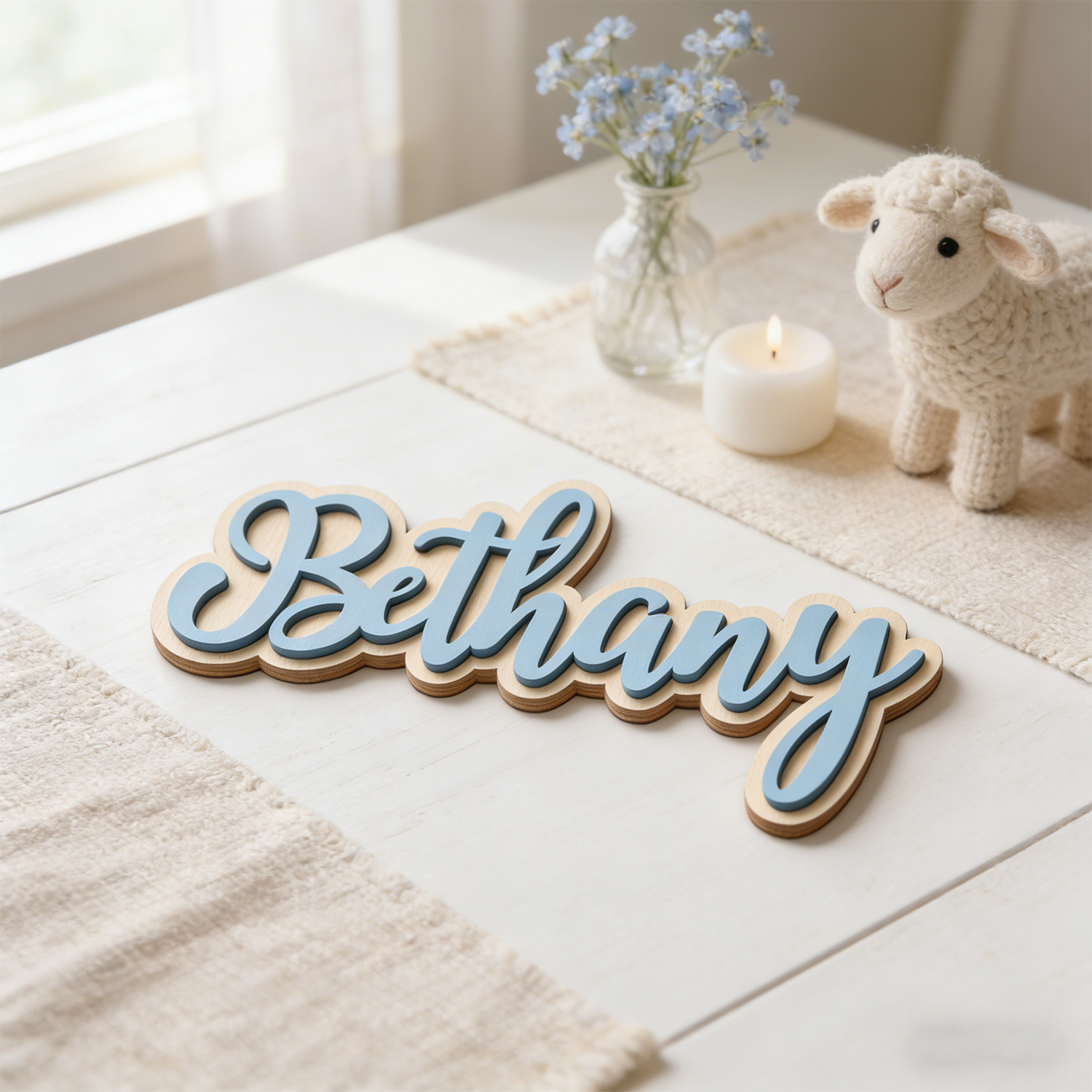 1 Personalized Double-layer Wo - Wedding Party Supply ulasan dan harga