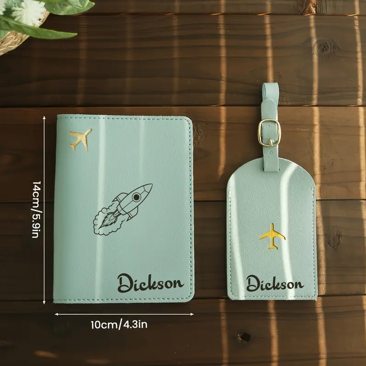 Customized Name Luggage Tag 2p - Wedding Card Box ulasan dan harga