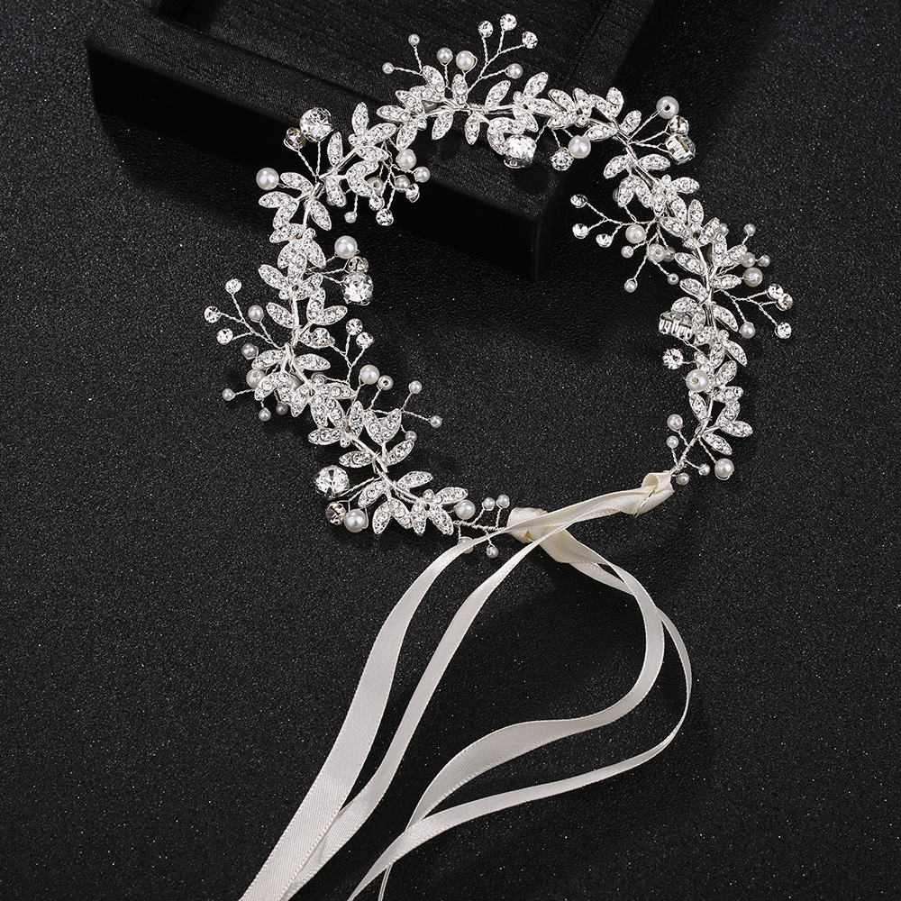 New Crystal Flower Headband Ri - Wedding Supply Store ulasan dan harga