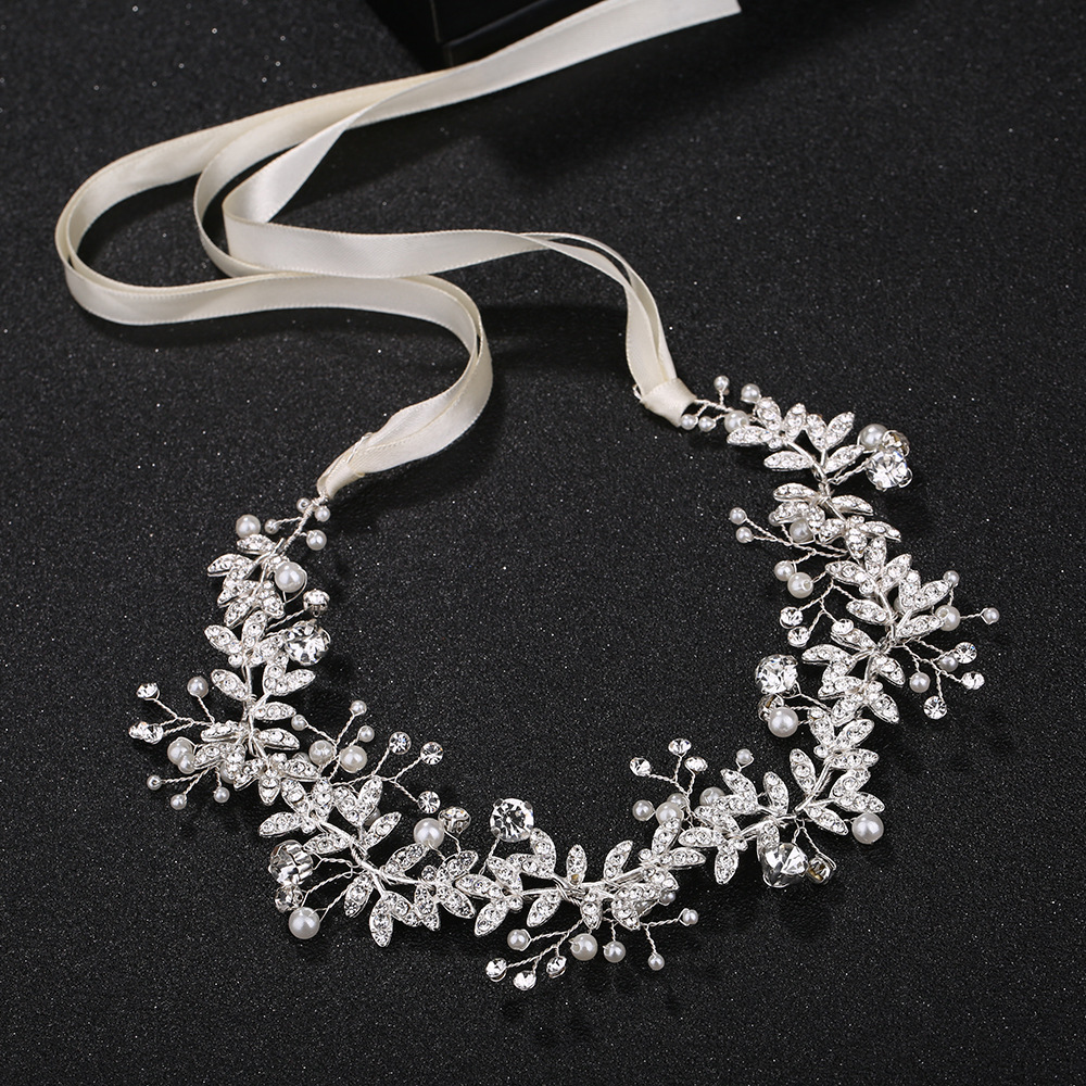 New Crystal Flower Headband Ri - Wedding Supply Store ulasan dan harga