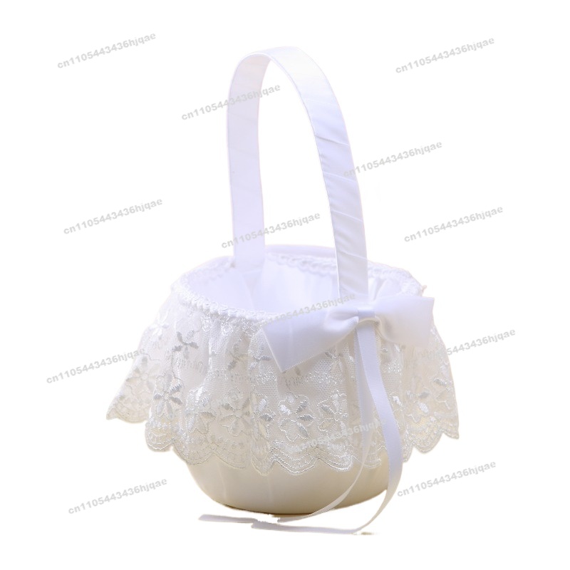 Western Wedding Bride Flower G - Flower Girl Basket ulasan dan harga