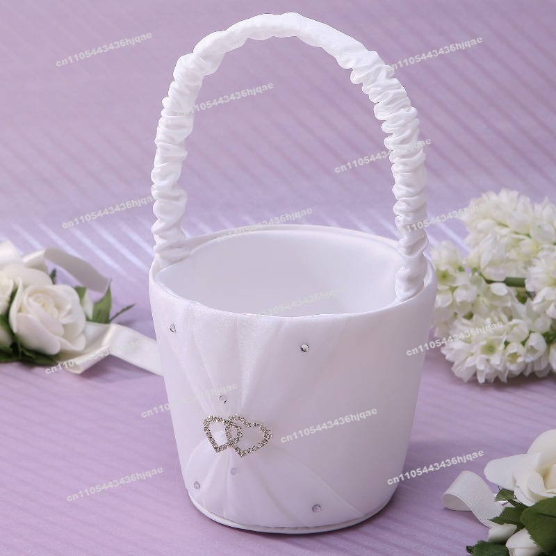 Western Wedding Bride Flower G - Flower Girl Basket ulasan dan harga