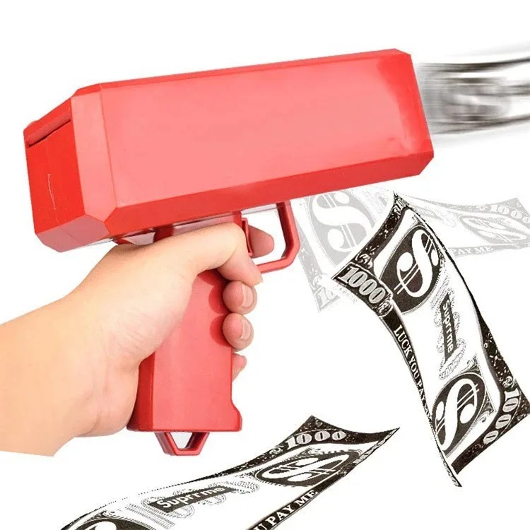 Shoot Money Gun Toy Funny Part - Wedding Hampers ulasan dan harga