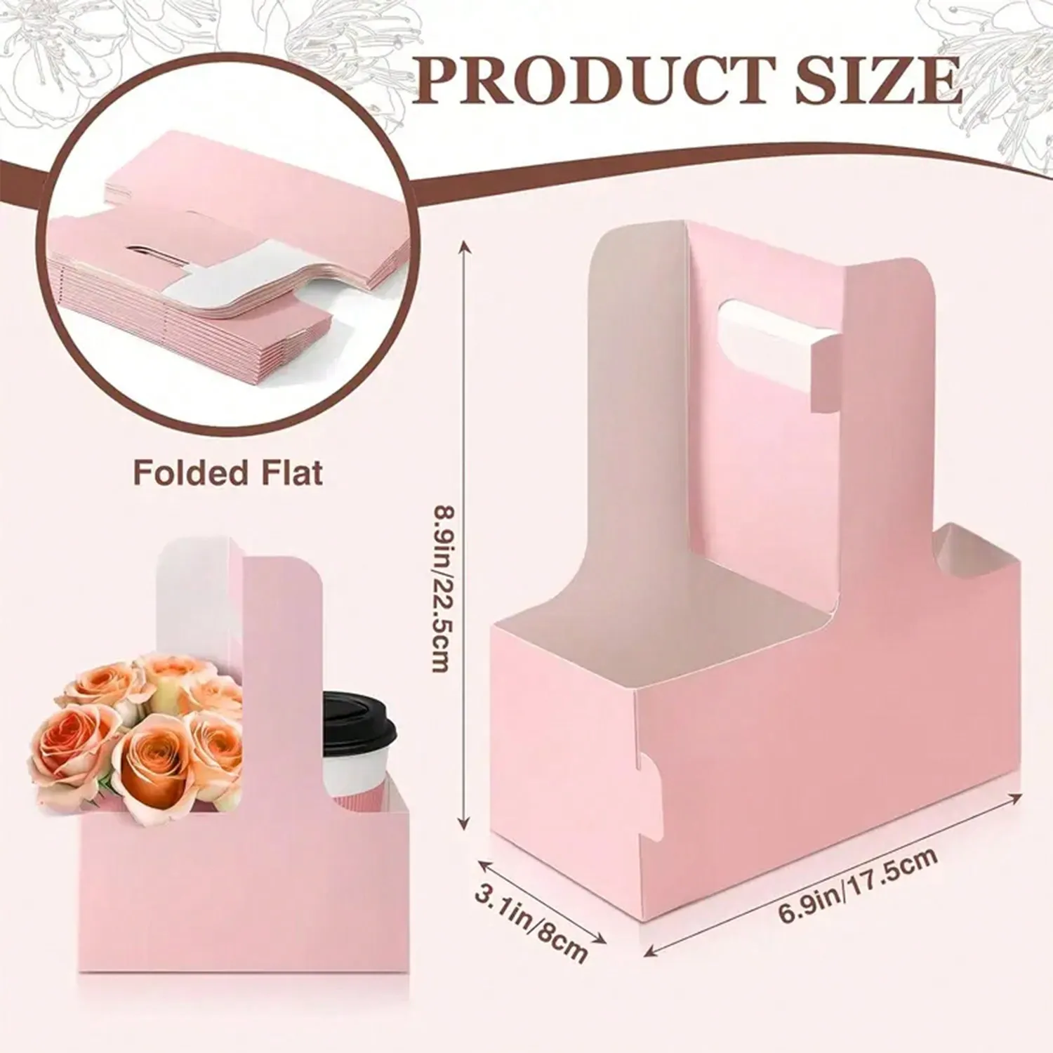 Kraft Paper Flower Bouquet Gif - Wedding Hampers ulasan dan harga