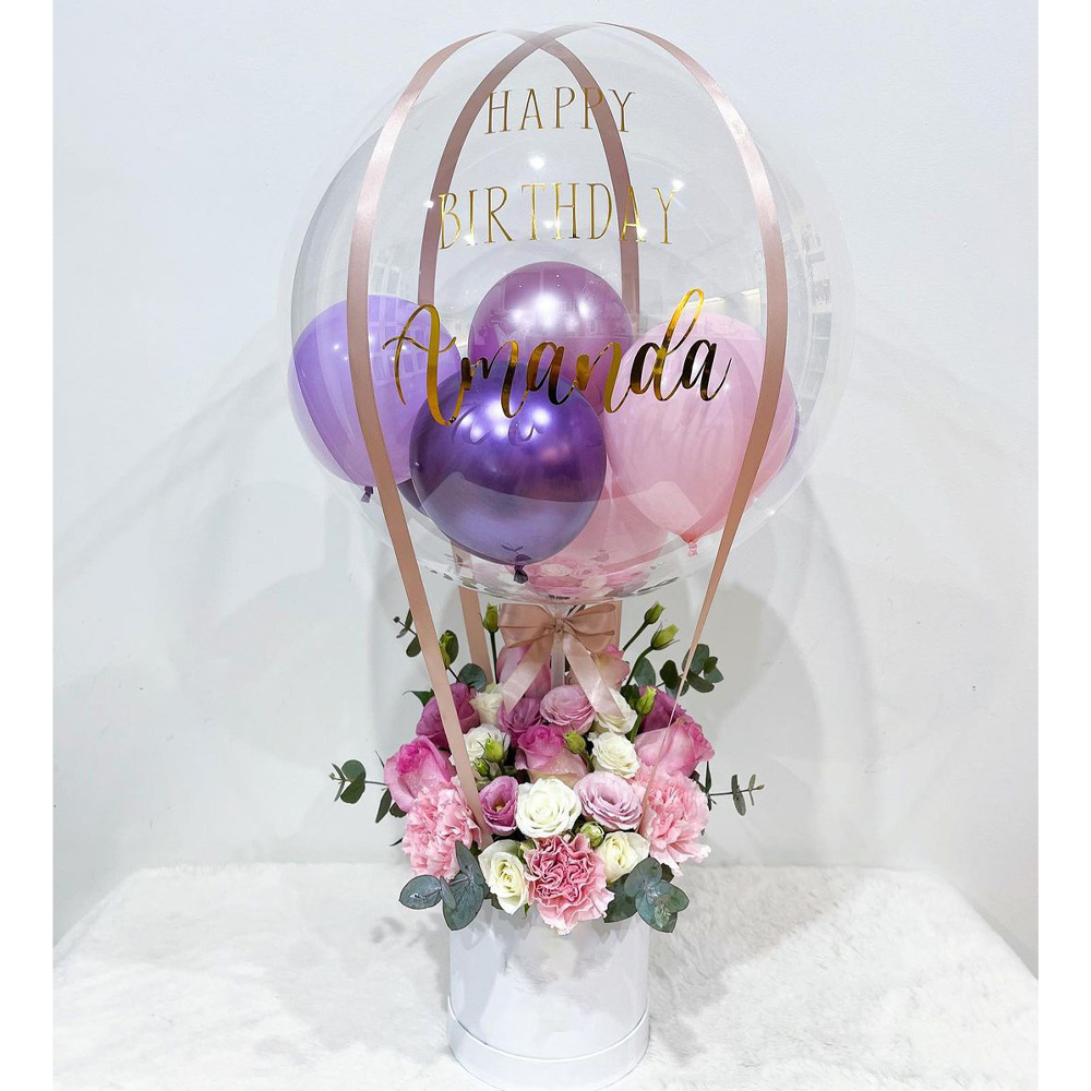 Gift Hamper Balloon Box Set Ba - Wedding Hampers ulasan dan harga