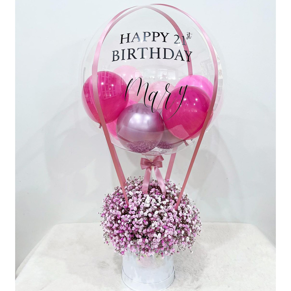 Gift Hamper Balloon Box Set Ba - Wedding Hampers ulasan dan harga