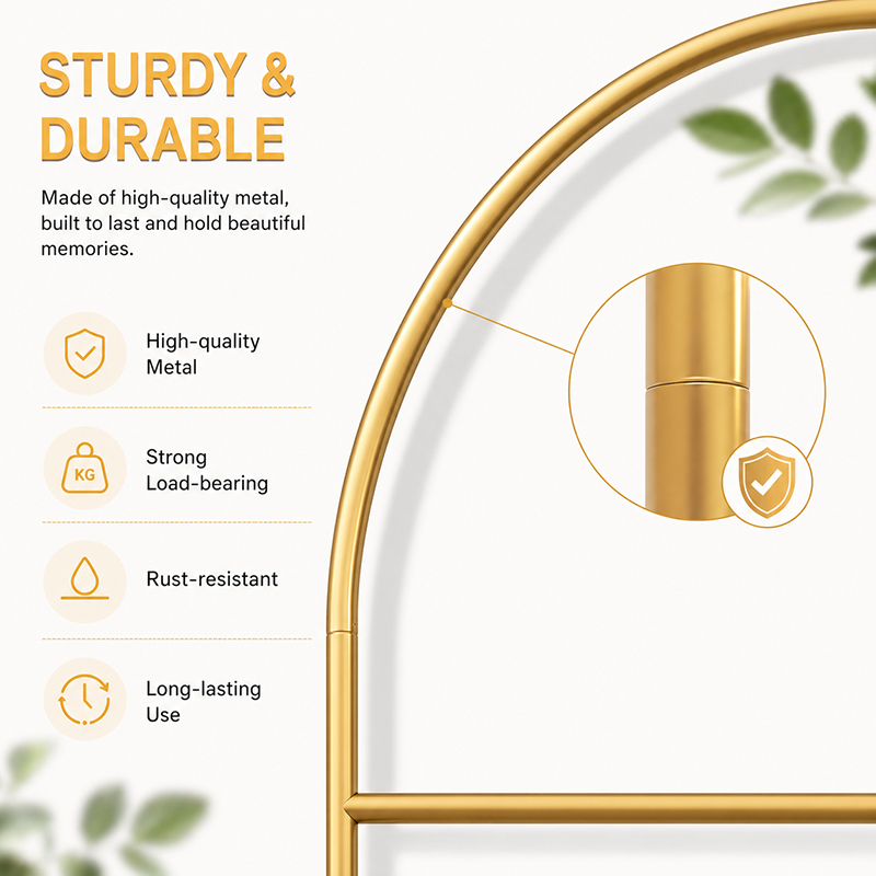 Open Arch Backdrop Stand, Doub - Wedding Support ulasan dan harga