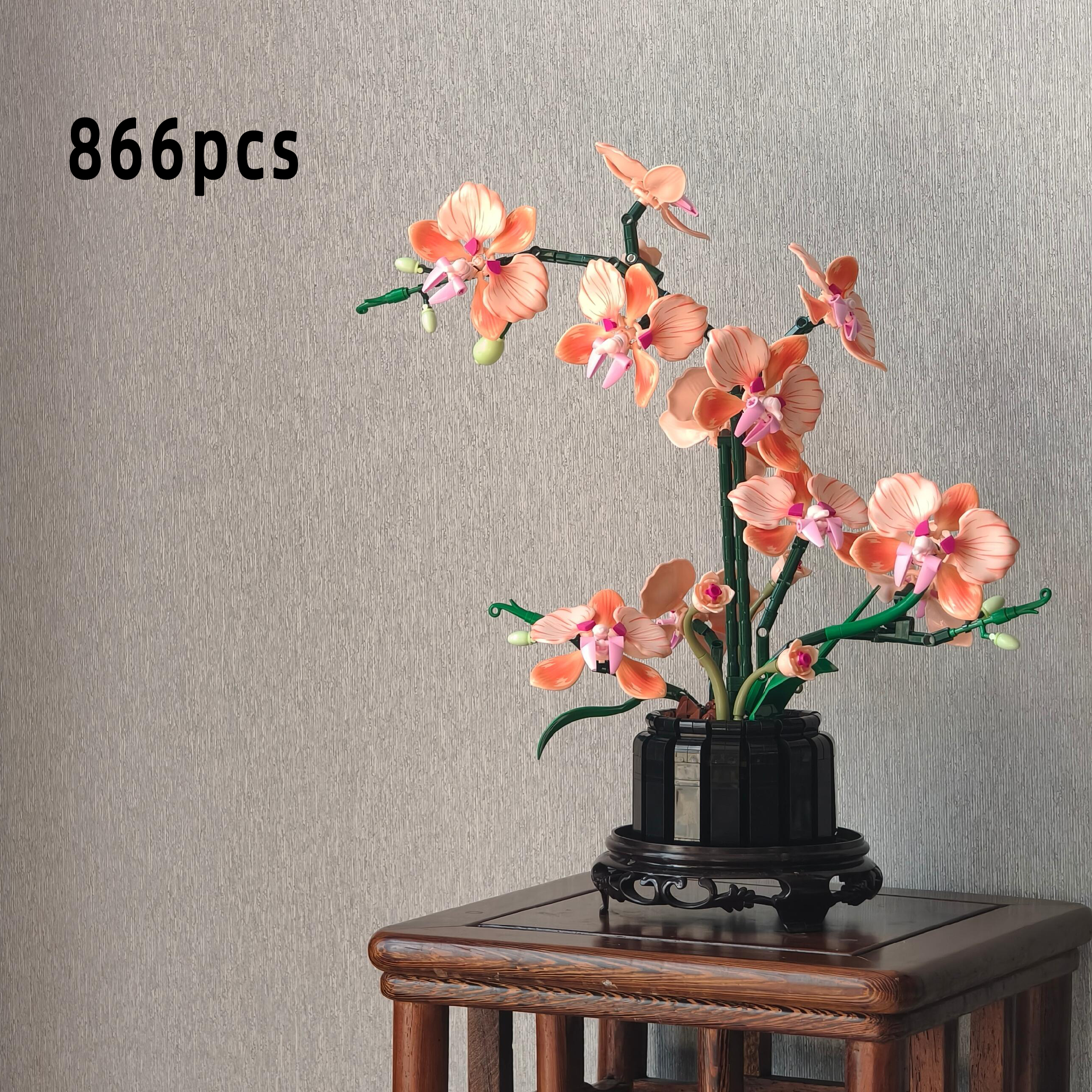 Orange Phalaenopsis Orchid Bui - Flower Girl Basket ulasan dan harga