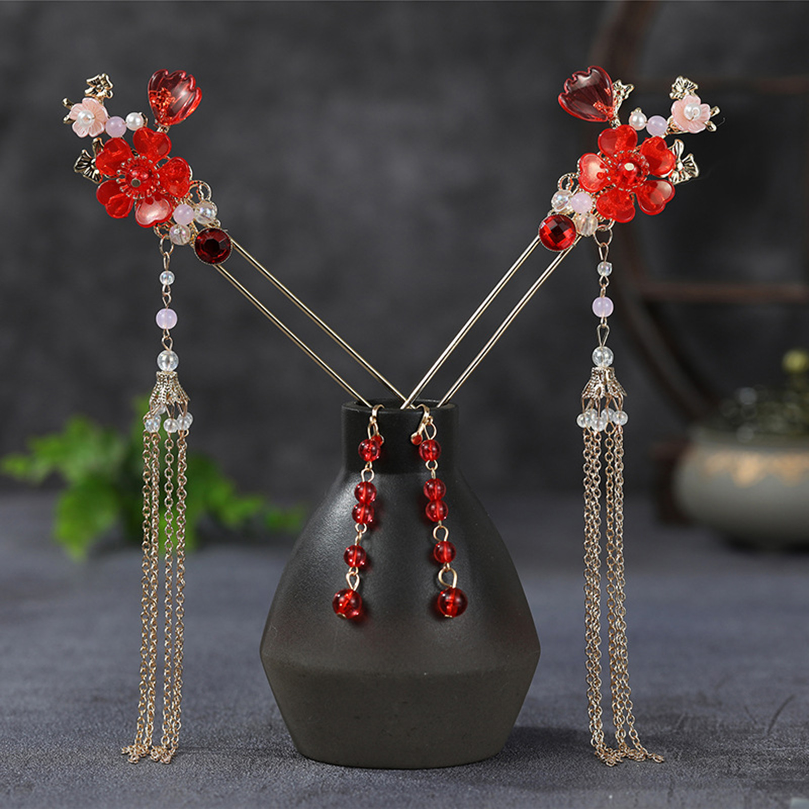 Ancient Wedding Hairpin Sets F - Wedding Supply Store ulasan dan harga
