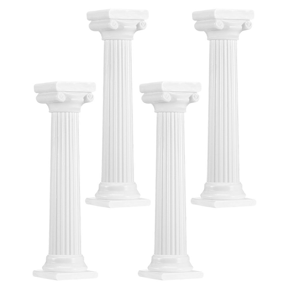4Pcs Roman Pillar Cake Support - Wedding Support ulasan dan harga