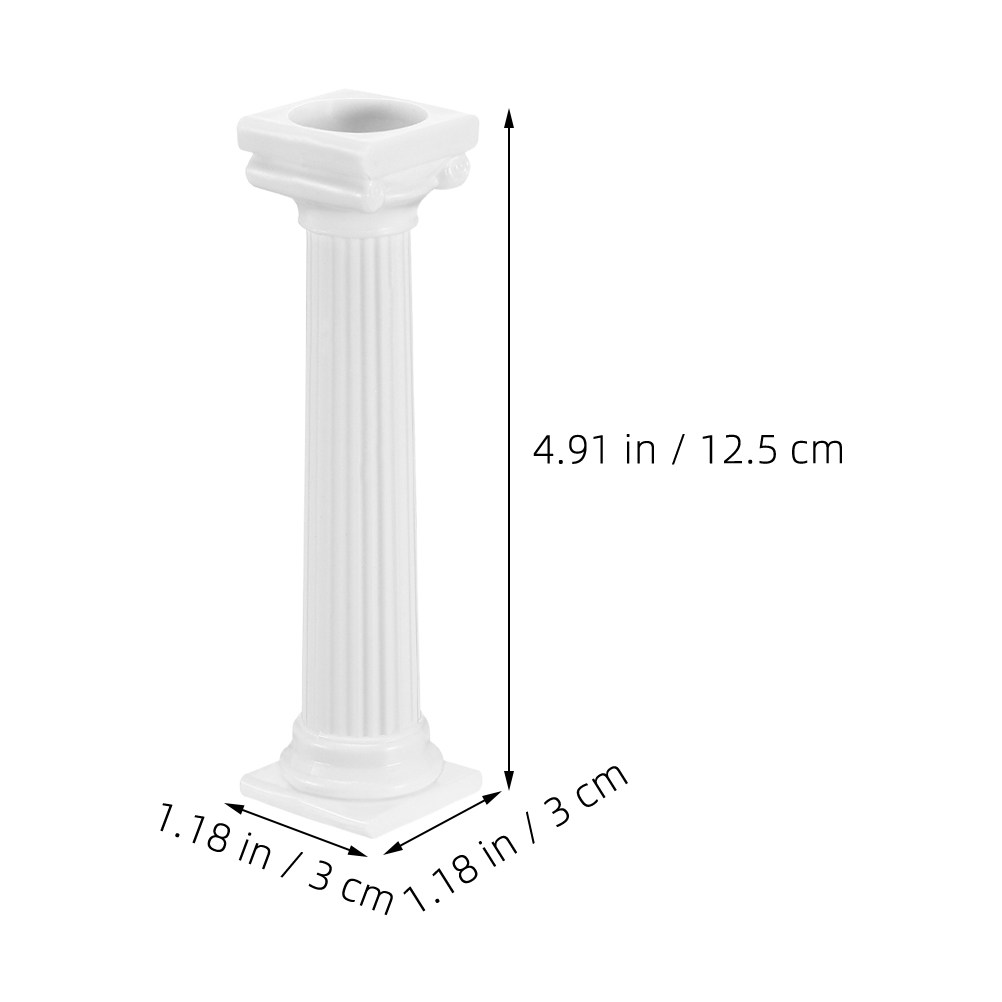 4Pcs Roman Pillar Cake Support - Wedding Support ulasan dan harga