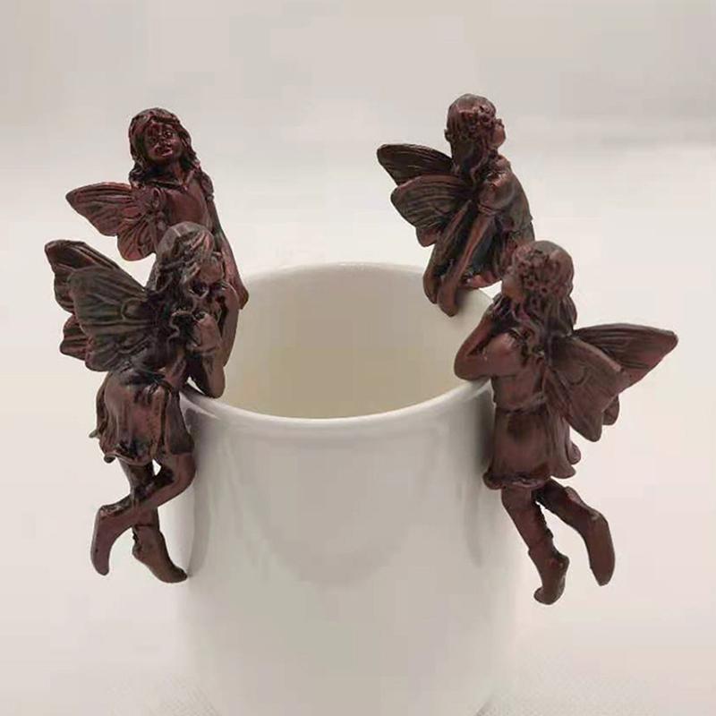 Garden Pot Ornaments Fairy Gir - Flower Girl Basket ulasan dan harga