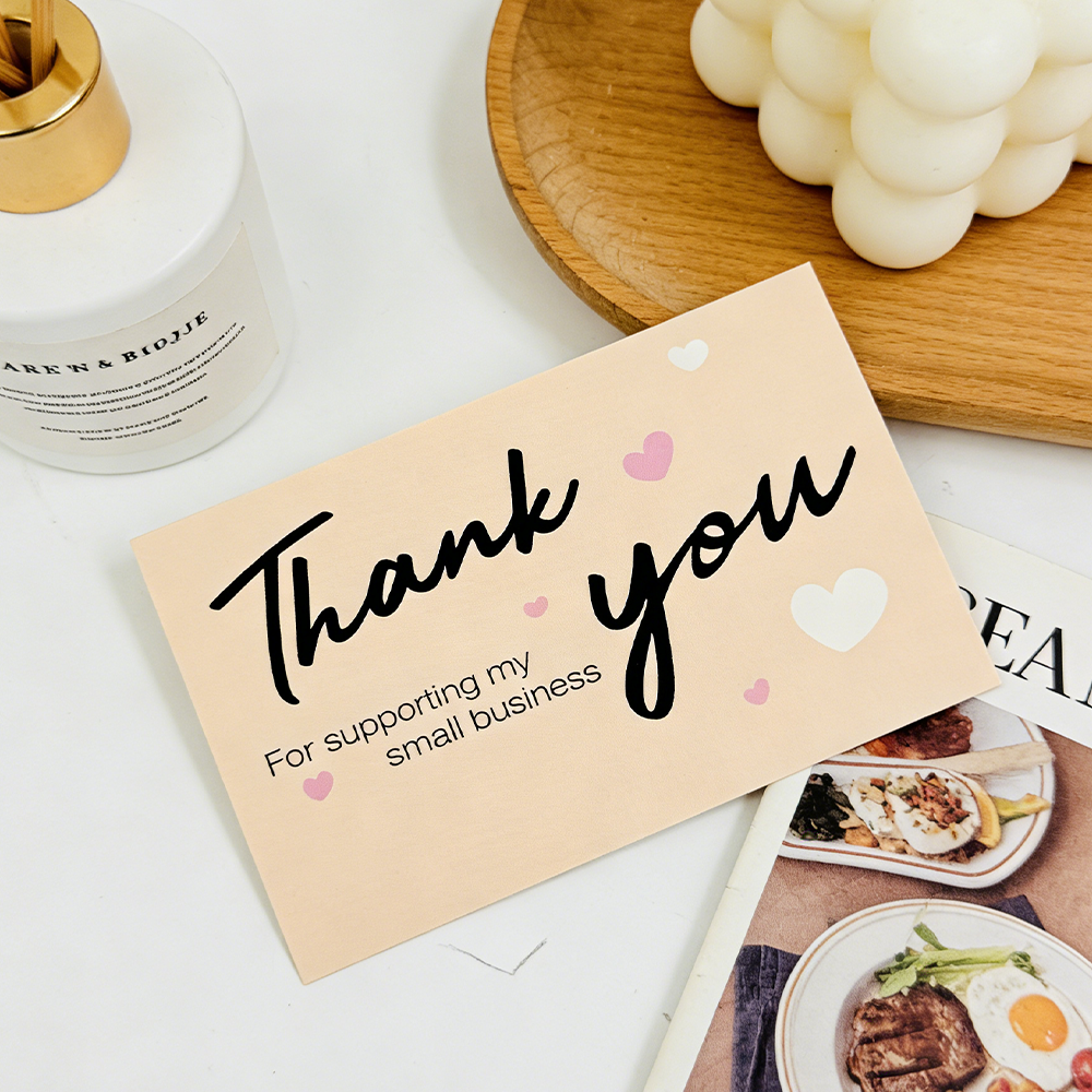 50/100pcs Thank You Cards, for - Wedding Supply Online Store ulasan dan harga
