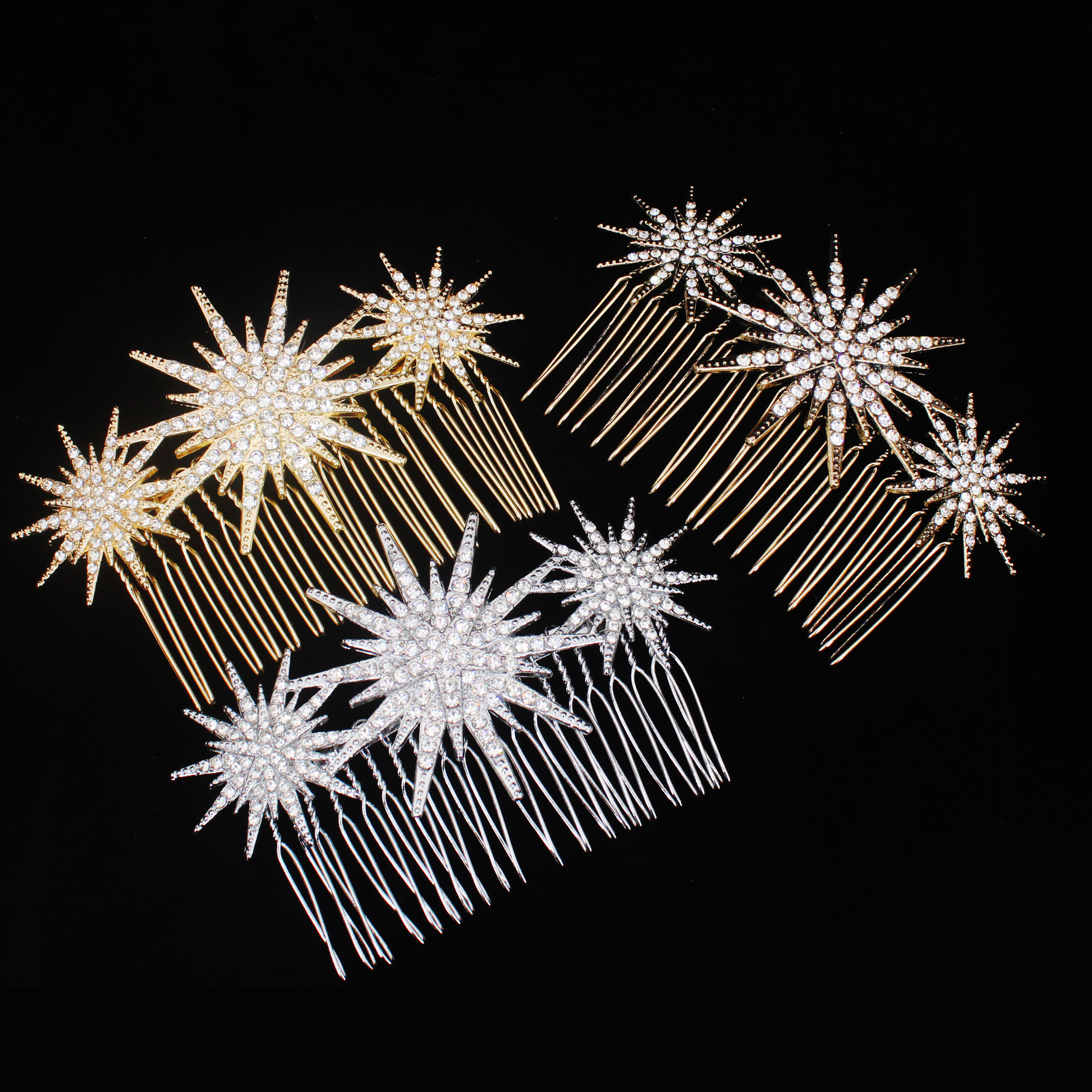 Luxury Rhinestone Star Hair Co - Wedding Supply Store ulasan dan harga