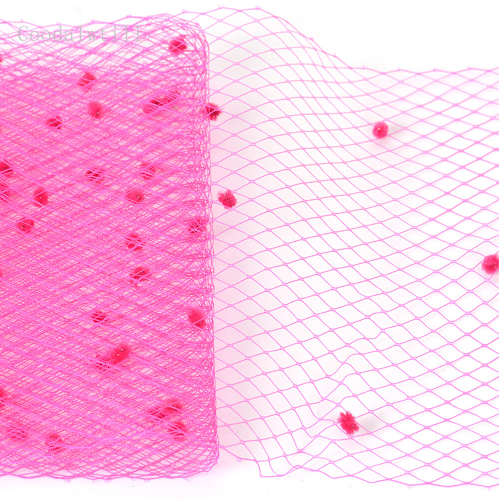2Meters Dot Birdcage Veil Fabr - Wedding Supply Store ulasan dan harga