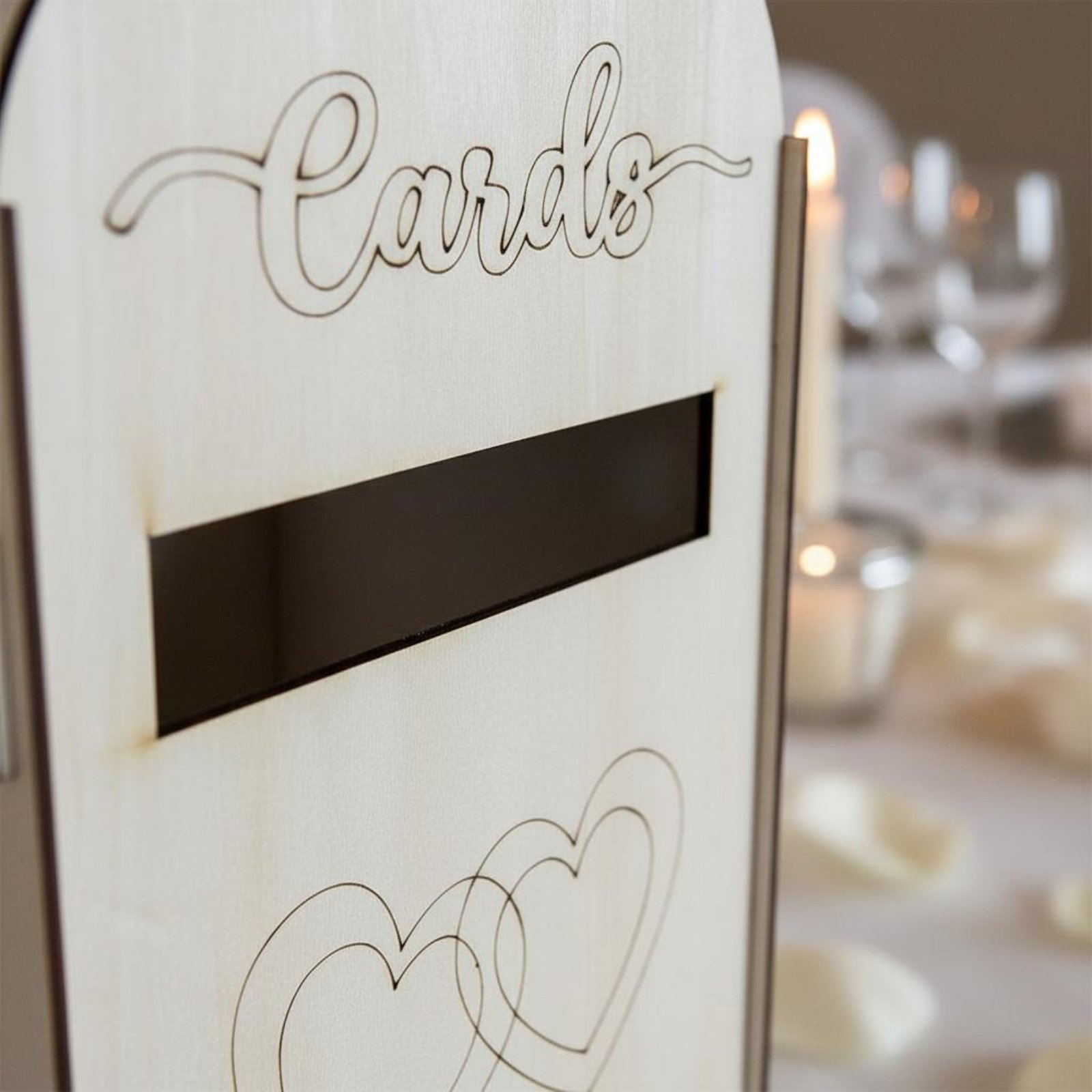 Wooden Wedding Card Box Laser  - Wedding Card Box ulasan dan harga