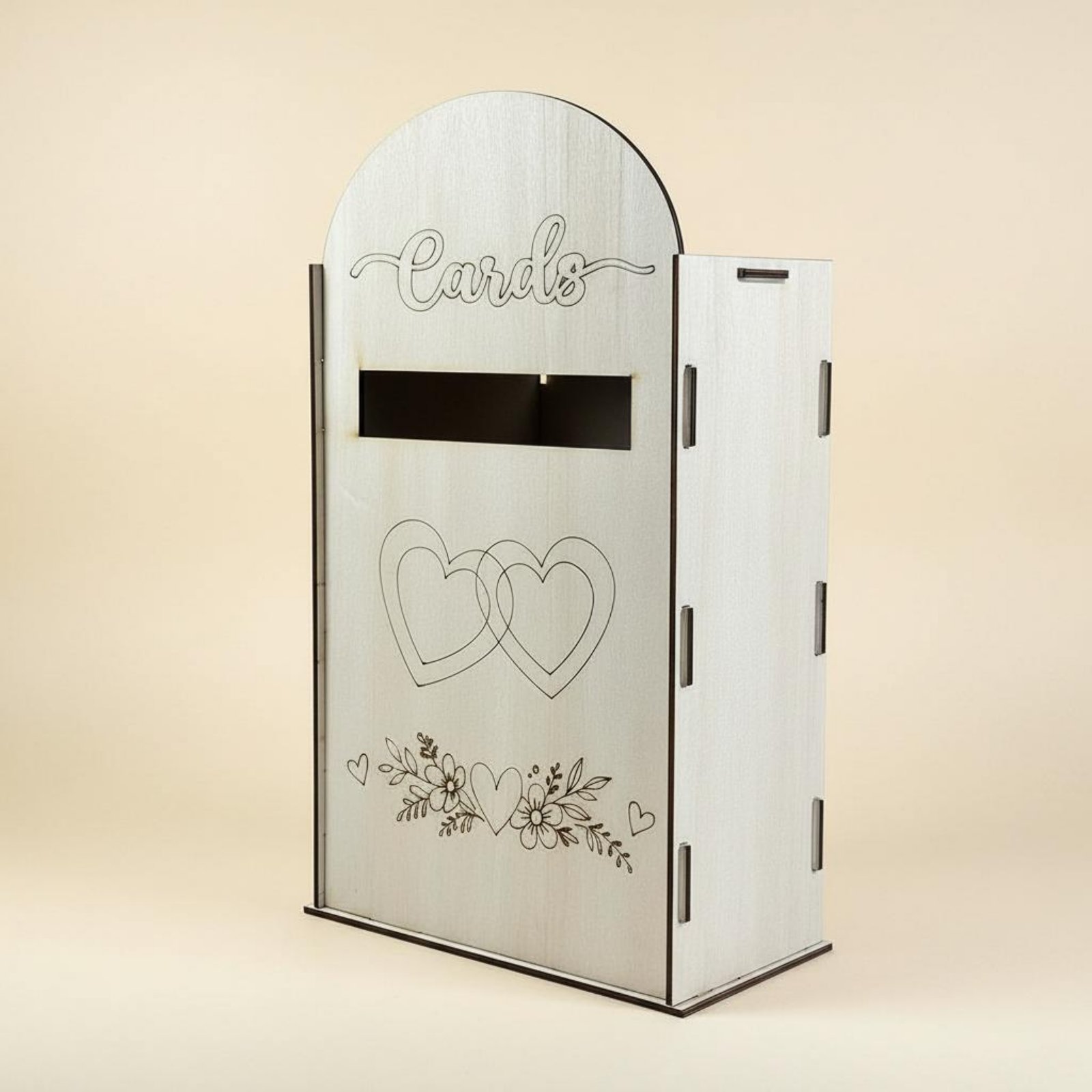 Wooden Wedding Card Box Laser  - Wedding Card Box ulasan dan harga