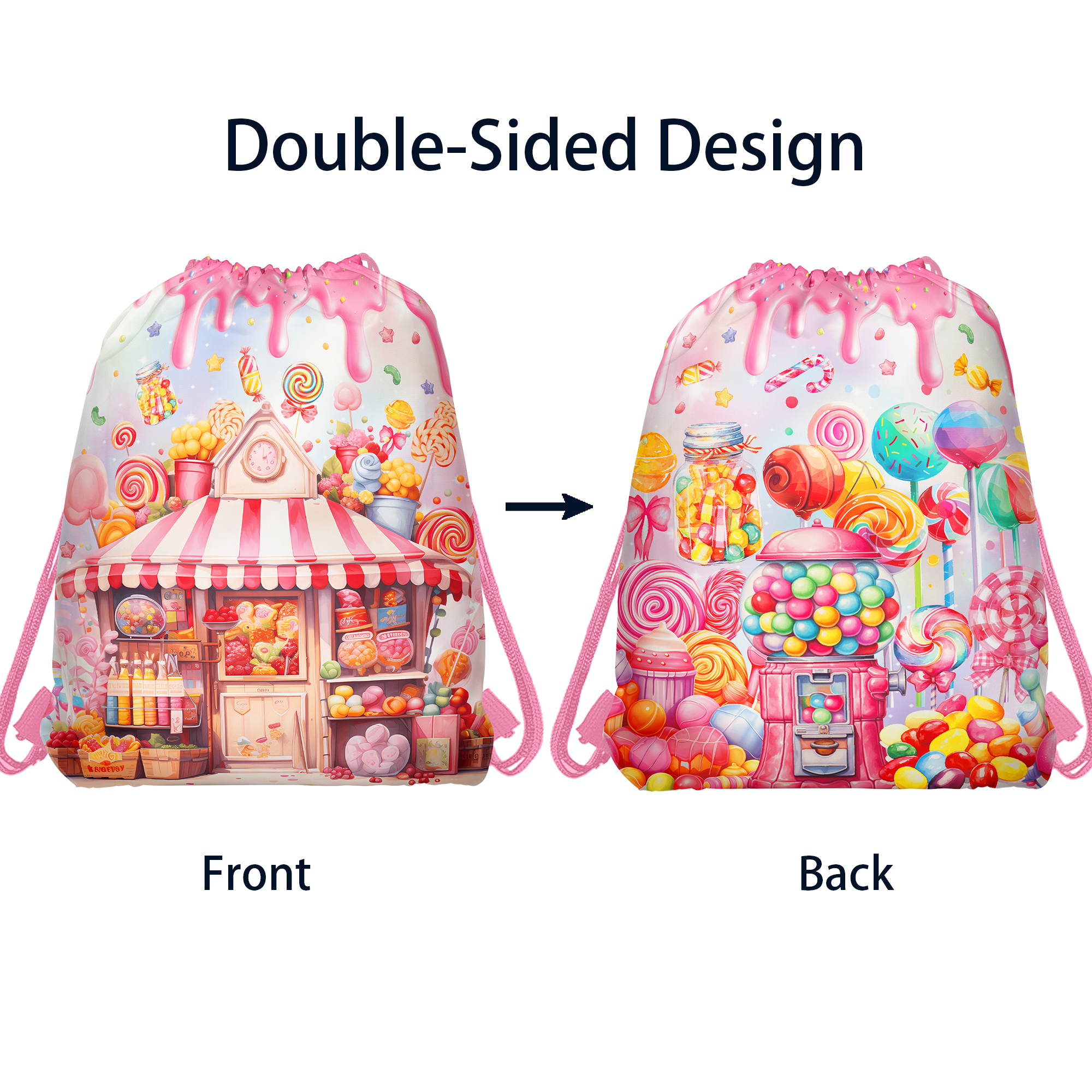 10pcs Candy House Non-woven Gi - Wedding Event Supply ulasan dan harga