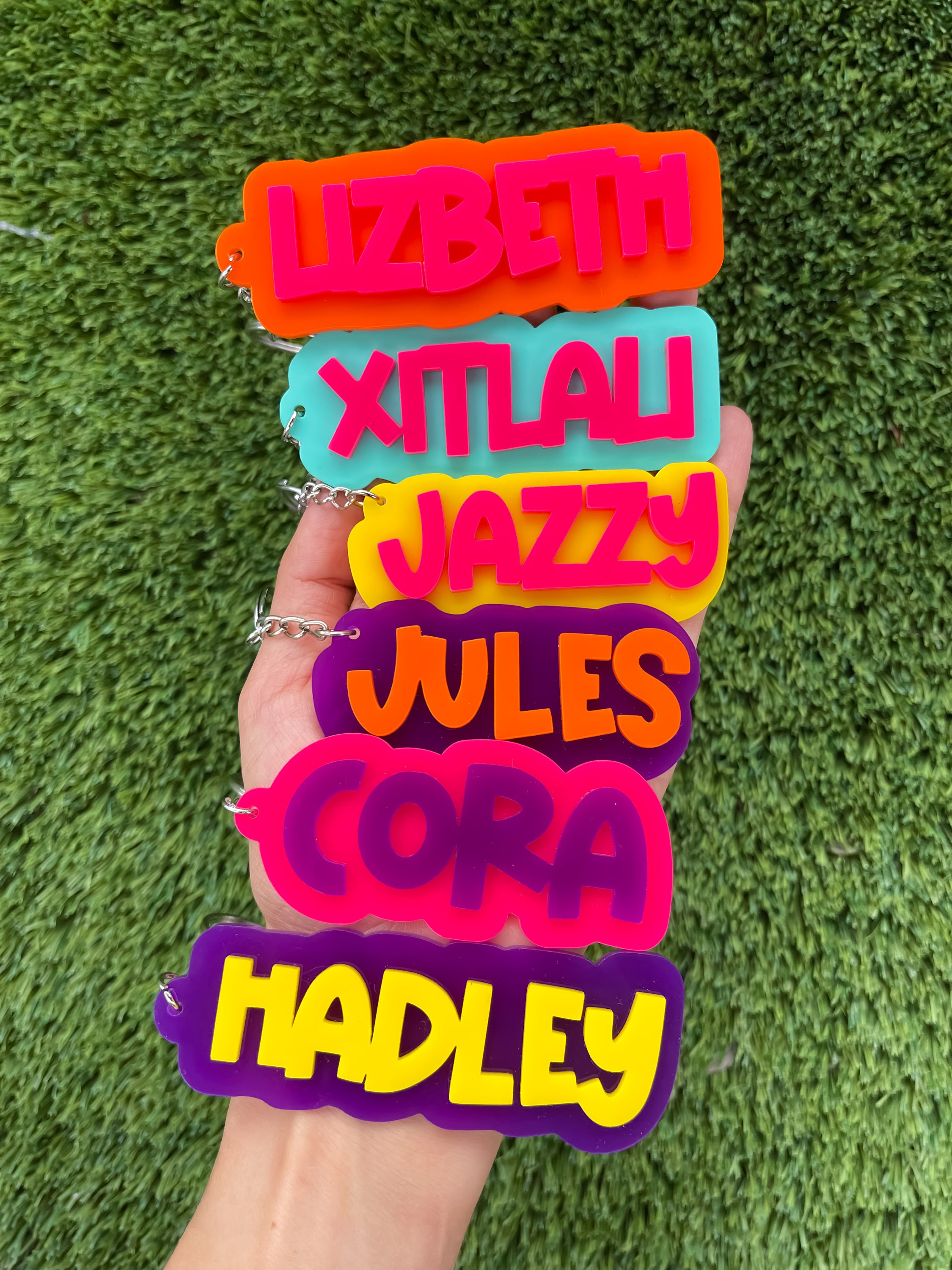 Customized Keyring with Name o - Wedding Shop ulasan dan harga