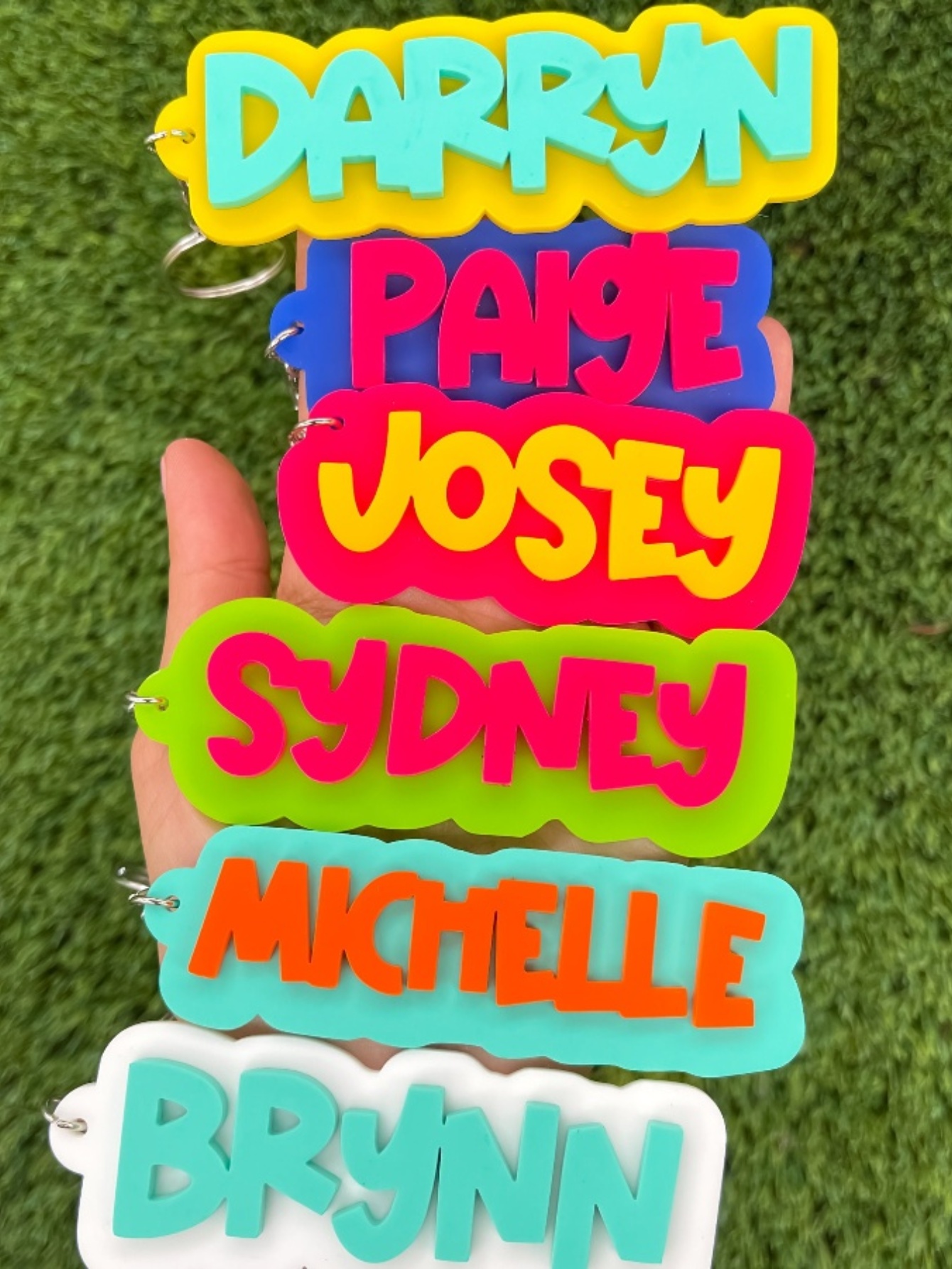 Customized Keyring with Name o - Wedding Shop ulasan dan harga