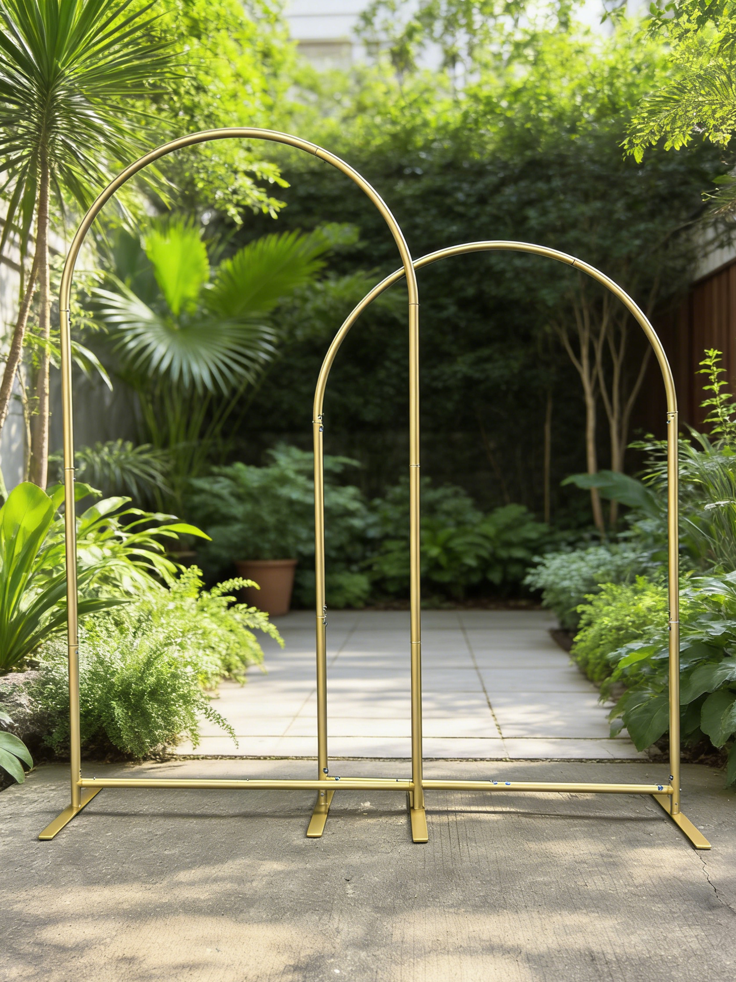 Aluminum Arch Backdrop Stand A - Wedding Support ulasan dan harga