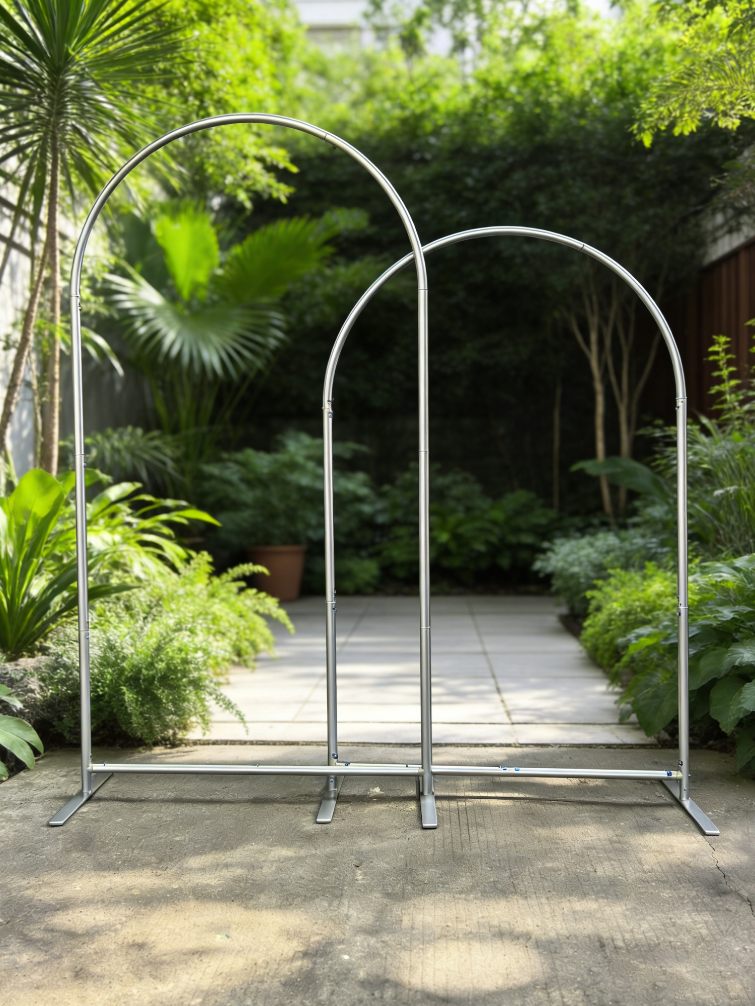 Aluminum Arch Backdrop Stand A - Wedding Support ulasan dan harga