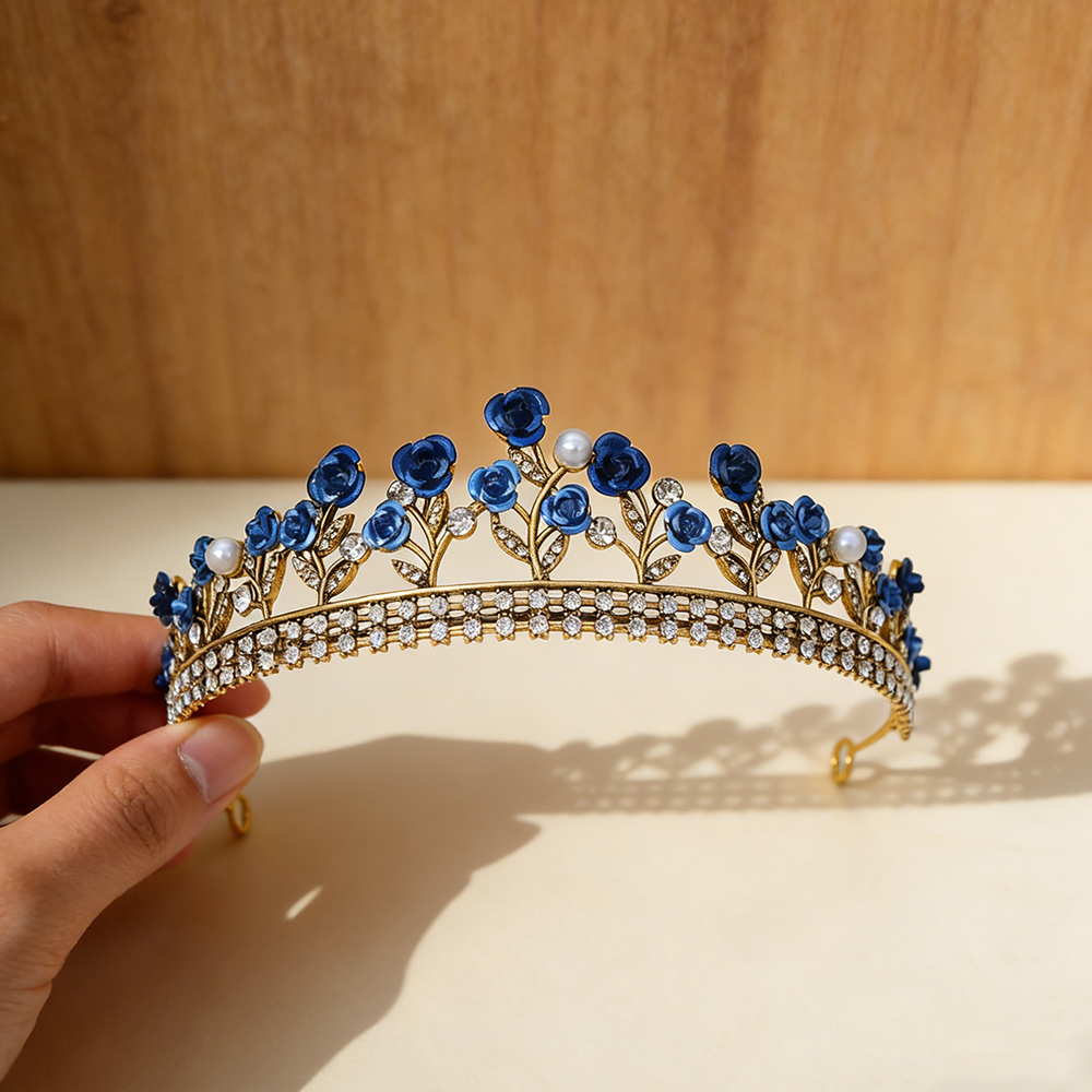 Baroque Crown Wedding Headwear - Wedding Party Supply ulasan dan harga