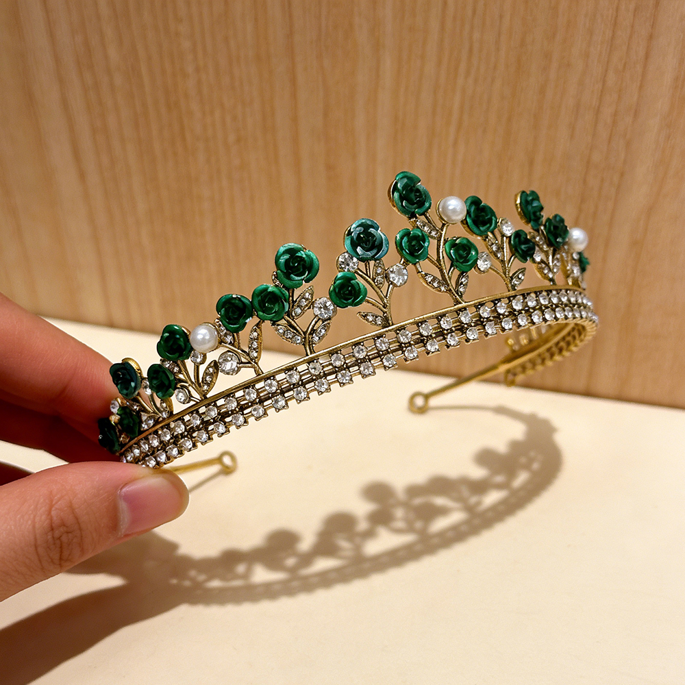Baroque Crown Wedding Headwear - Wedding Party Supply ulasan dan harga
