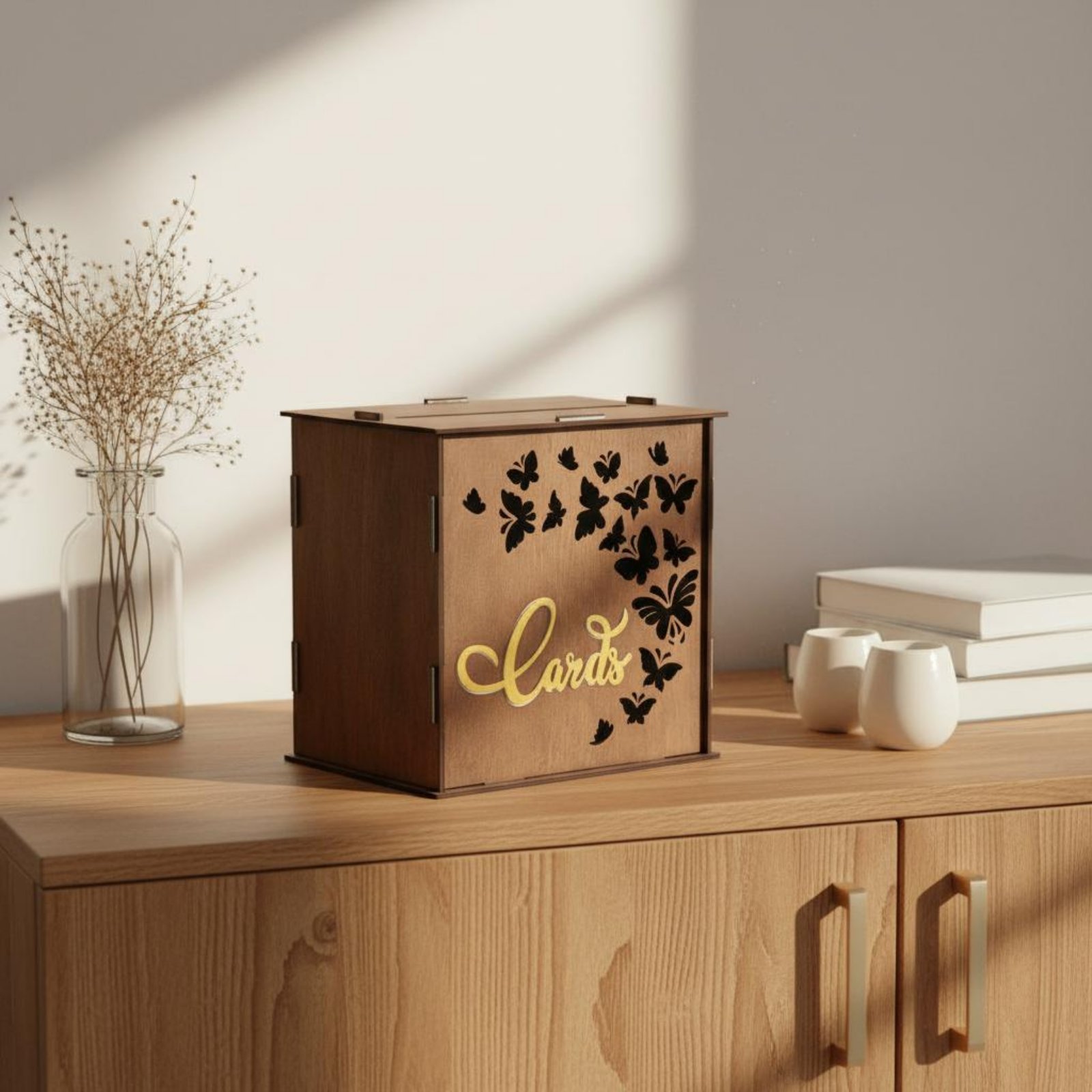 Wedding Card Box Cards Slot Wo - Wedding Card Box ulasan dan harga
