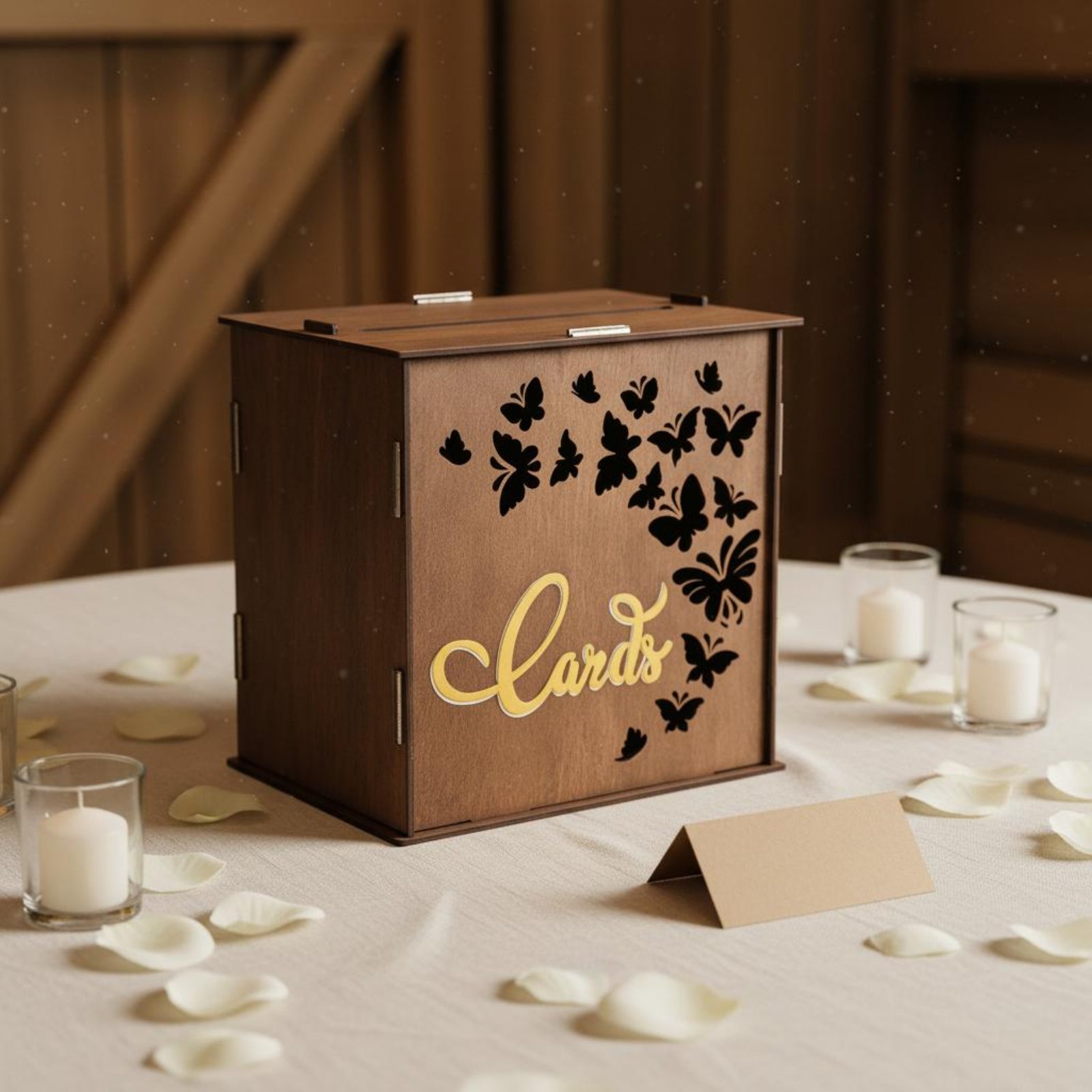 Wedding Card Box Cards Slot Wo - Wedding Card Box ulasan dan harga