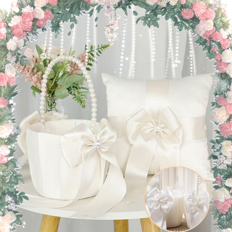 Flower Girl Basket Ring Bearer - Wedding Hampers ulasan dan harga