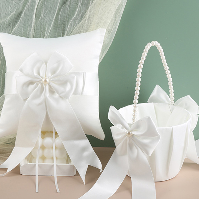 Flower Girl Basket Ring Bearer - Wedding Hampers ulasan dan harga