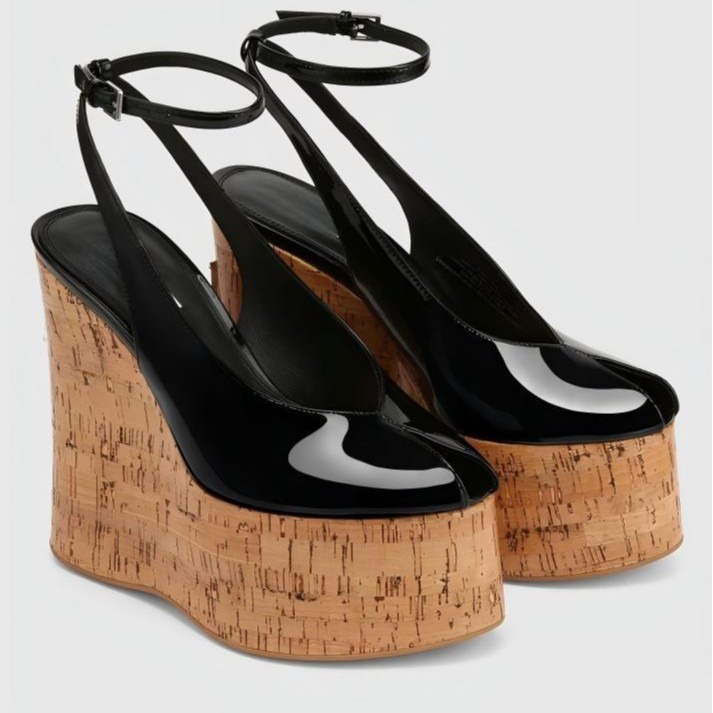 2026Summer Slope Heel Thick Bo - Wedding Shop ulasan dan harga