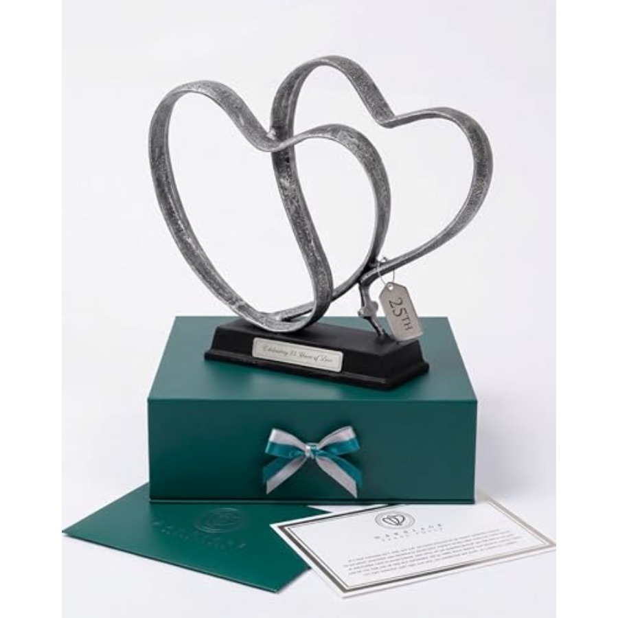 25th Anniversary Wedding Gifts - Wedding Card Box ulasan dan harga