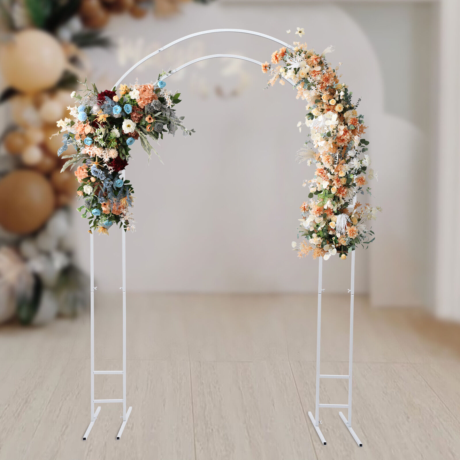 Metal Wedding Stand Arch Frame - Wedding Support ulasan dan harga