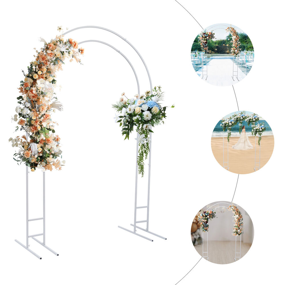 Metal Wedding Stand Arch Frame - Wedding Support ulasan dan harga