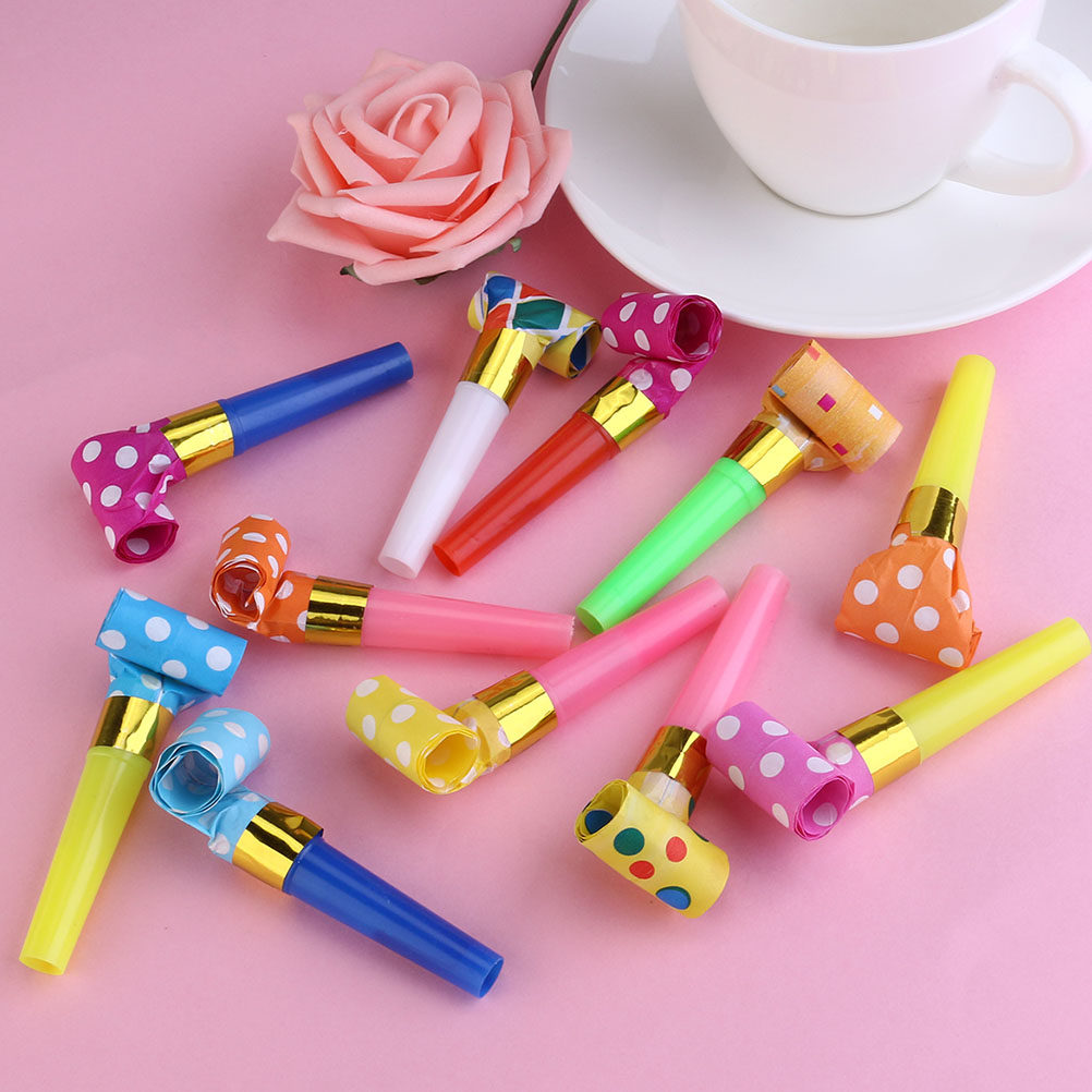 50Pcs Vibrant Cheering Whistle - Wedding Event Supply ulasan dan harga