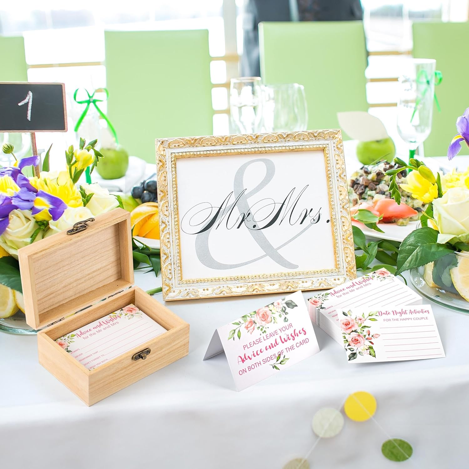 72 Pcs Wedding Advice and Wish - Wedding Card Box ulasan dan harga