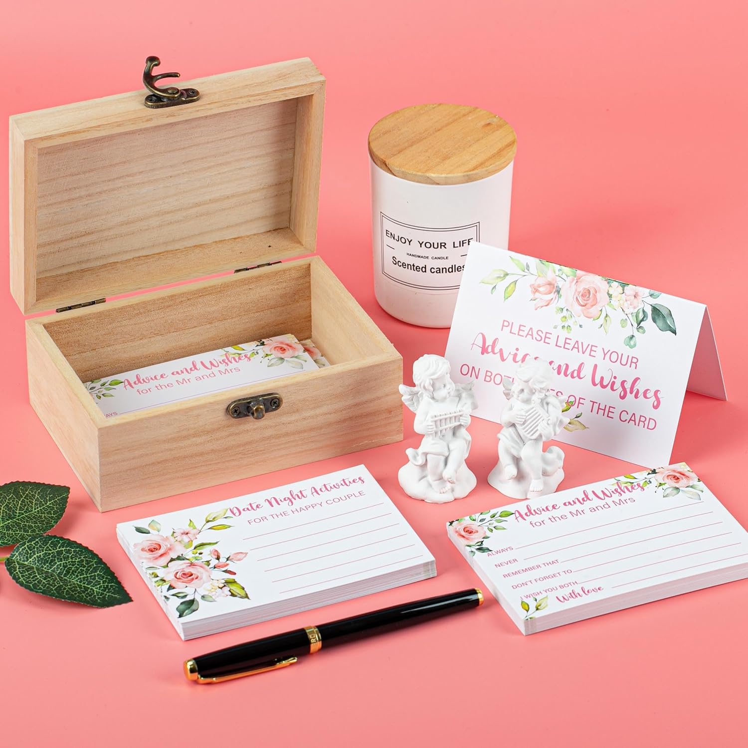 72 Pcs Wedding Advice and Wish - Wedding Card Box ulasan dan harga