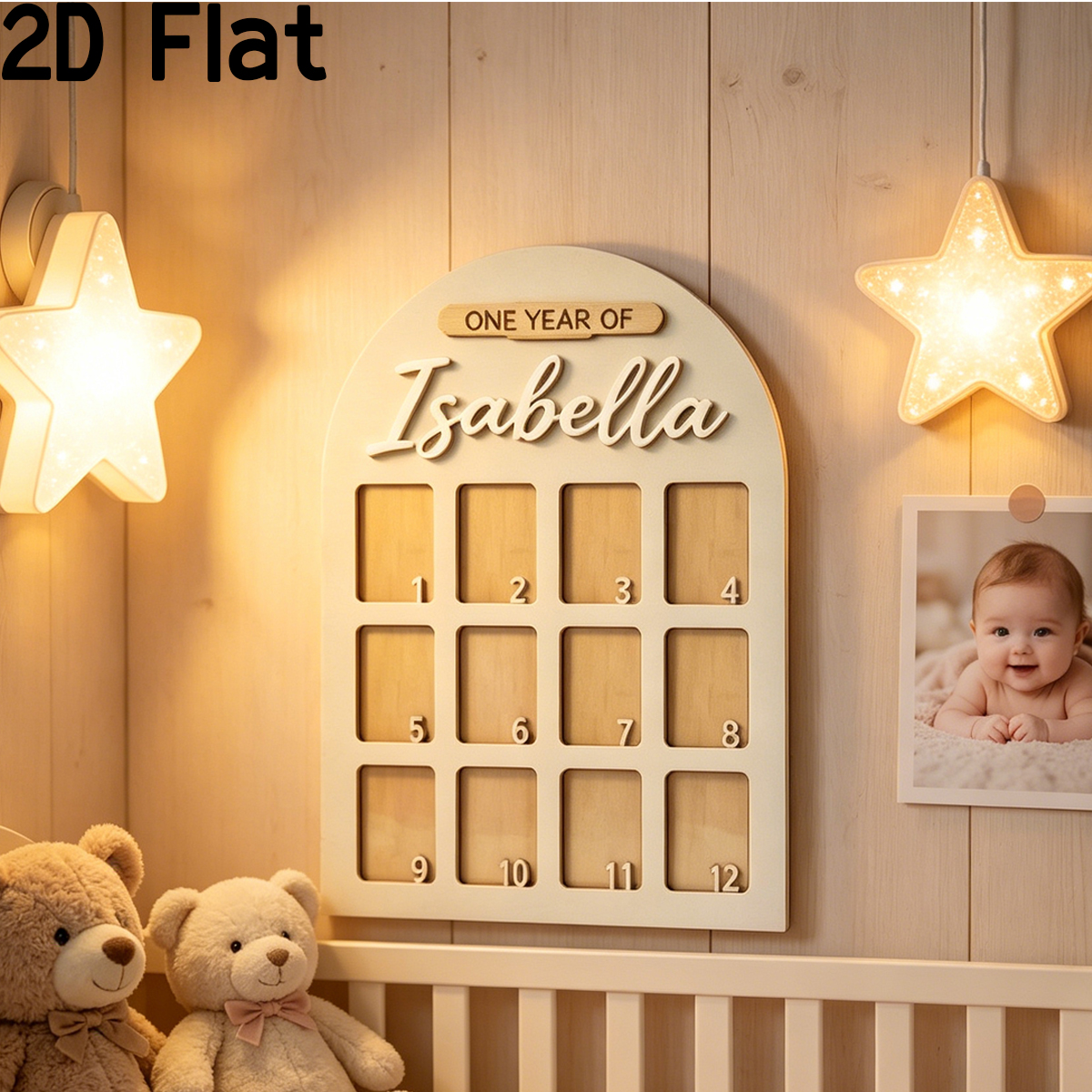 1Pc Custom Photo Record Board  - Wedding Party Supply ulasan dan harga