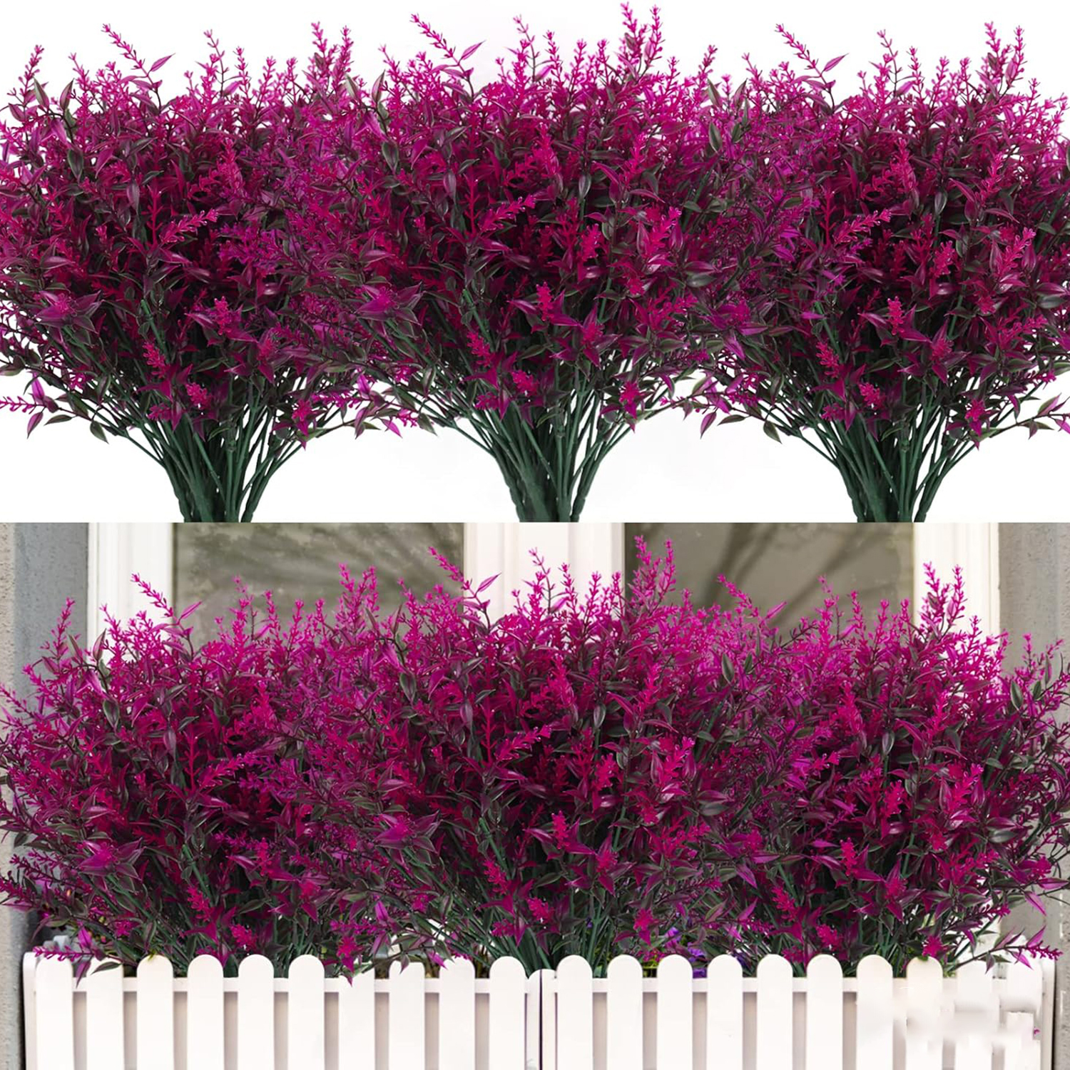 Artificial Flowers Plastic Lav - Flower Girl Basket ulasan dan harga