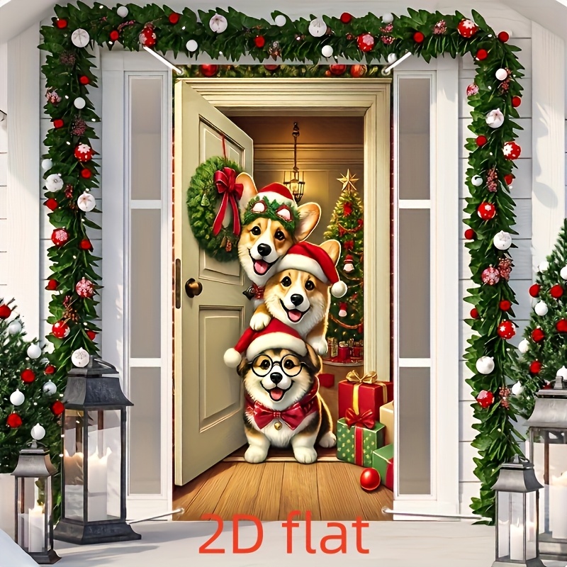 1pc 2D plane door panel corgi  - Wedding Day Supply List ulasan dan harga