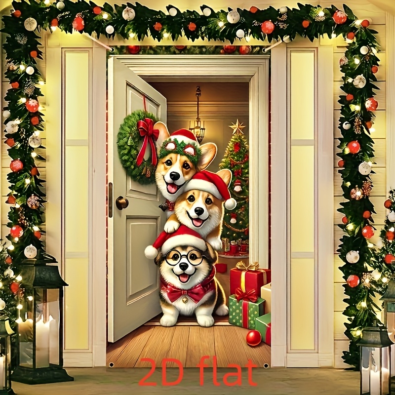 1pc 2D plane door panel corgi  - Wedding Day Supply List ulasan dan harga