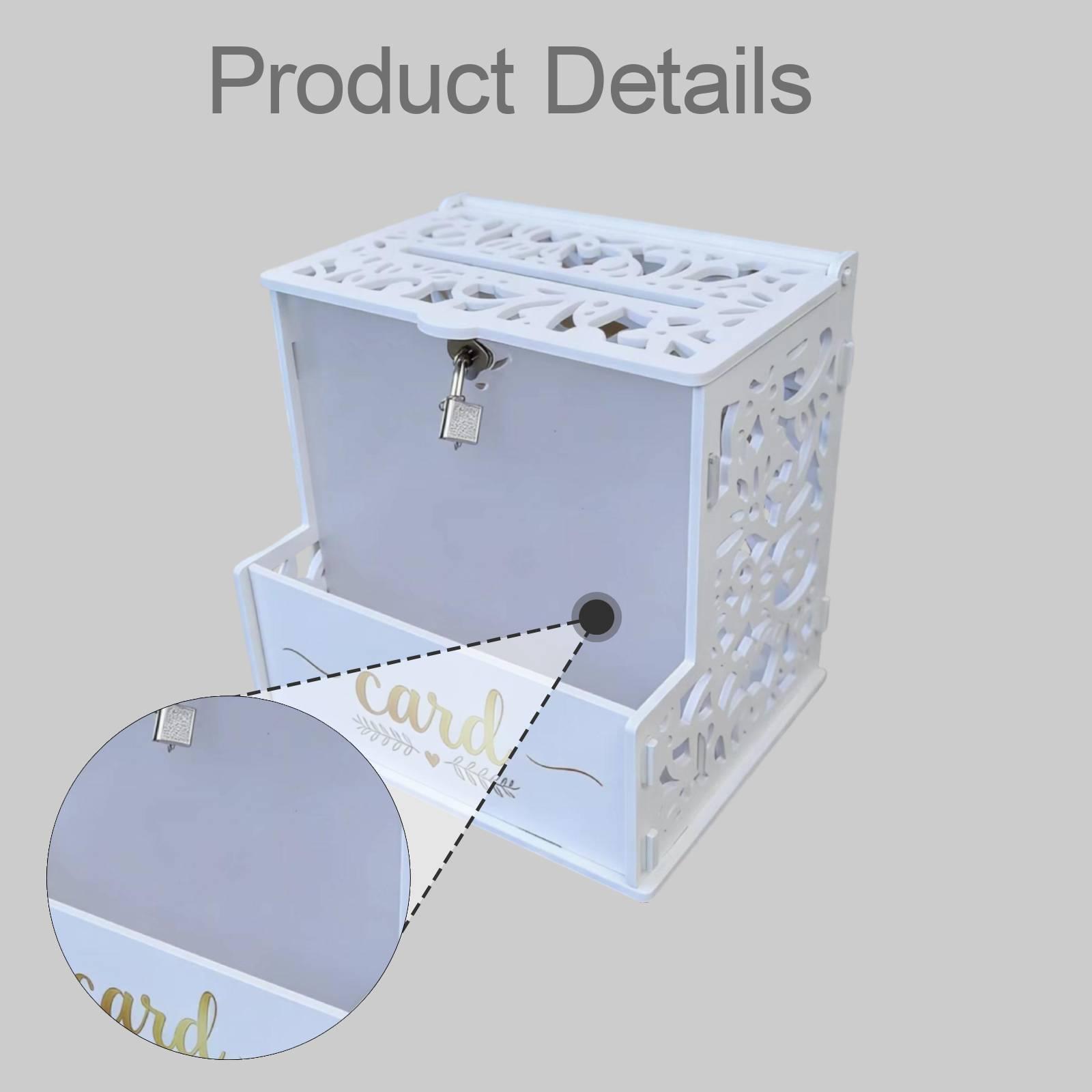 Wedding Card Box Keepsake Stor - Wedding Card Box ulasan dan harga