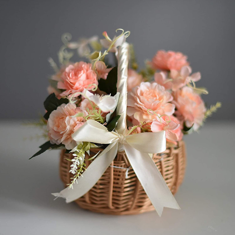 Handmade Storage Rack Woven Fl - Wedding Hampers ulasan dan harga