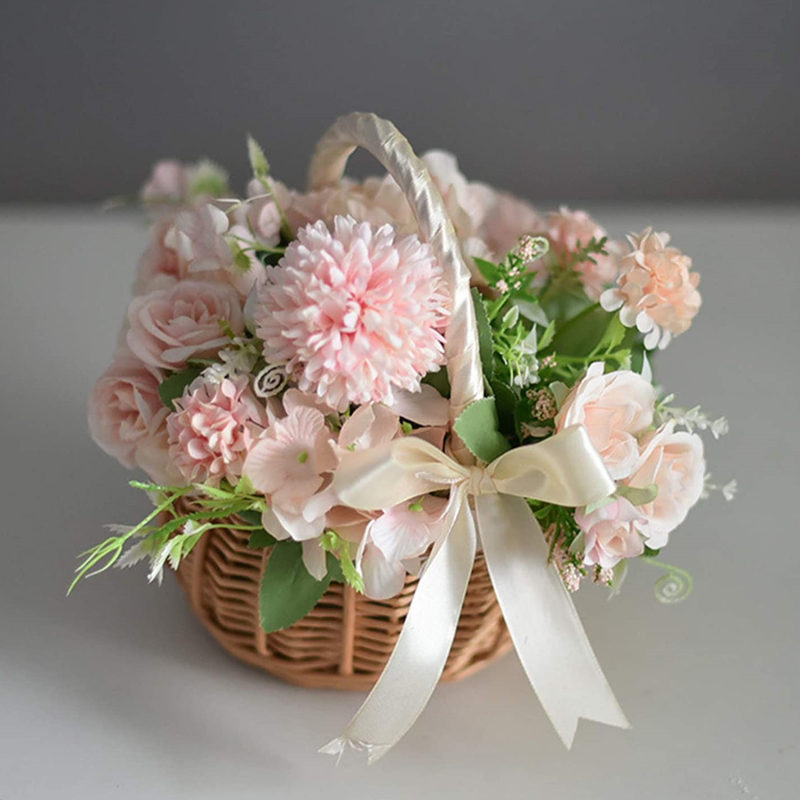Handmade Storage Rack Woven Fl - Wedding Hampers ulasan dan harga