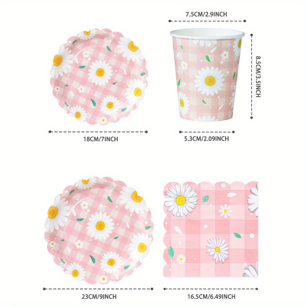 Pink Daisy Petals 25Pcs Dispos - Wedding Party Supply ulasan dan harga
