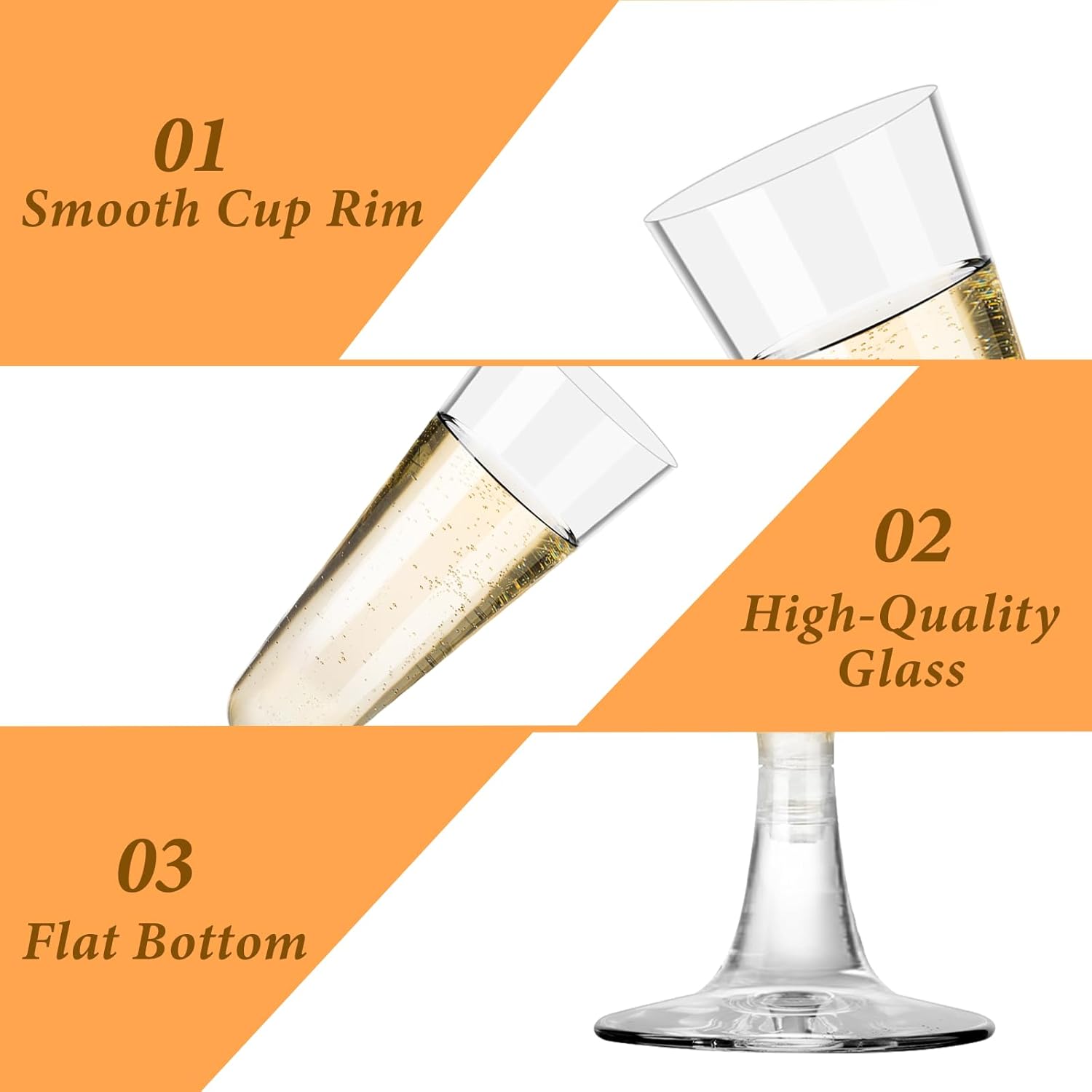 Plastic Champagne Flutes 40 Pa - Wedding Party Supply ulasan dan harga